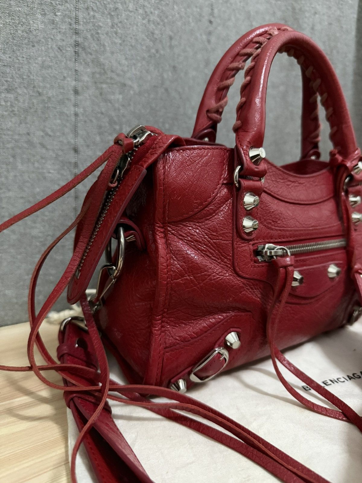 Balenciaga Balenciaga Classic Mini City with logo strap Size ONE SIZE - 4 Thumbnail