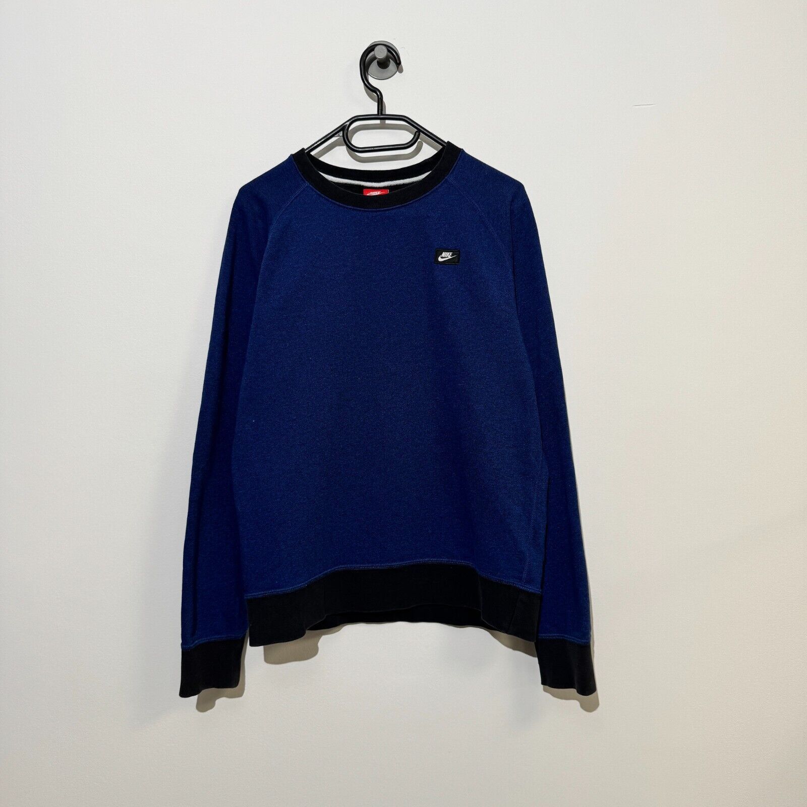 Nike Vintage Nike Unisex Navy Blue Cotton Crewneck Size S Size US S / EU 44-46 / 1 - 1 Thumbnail