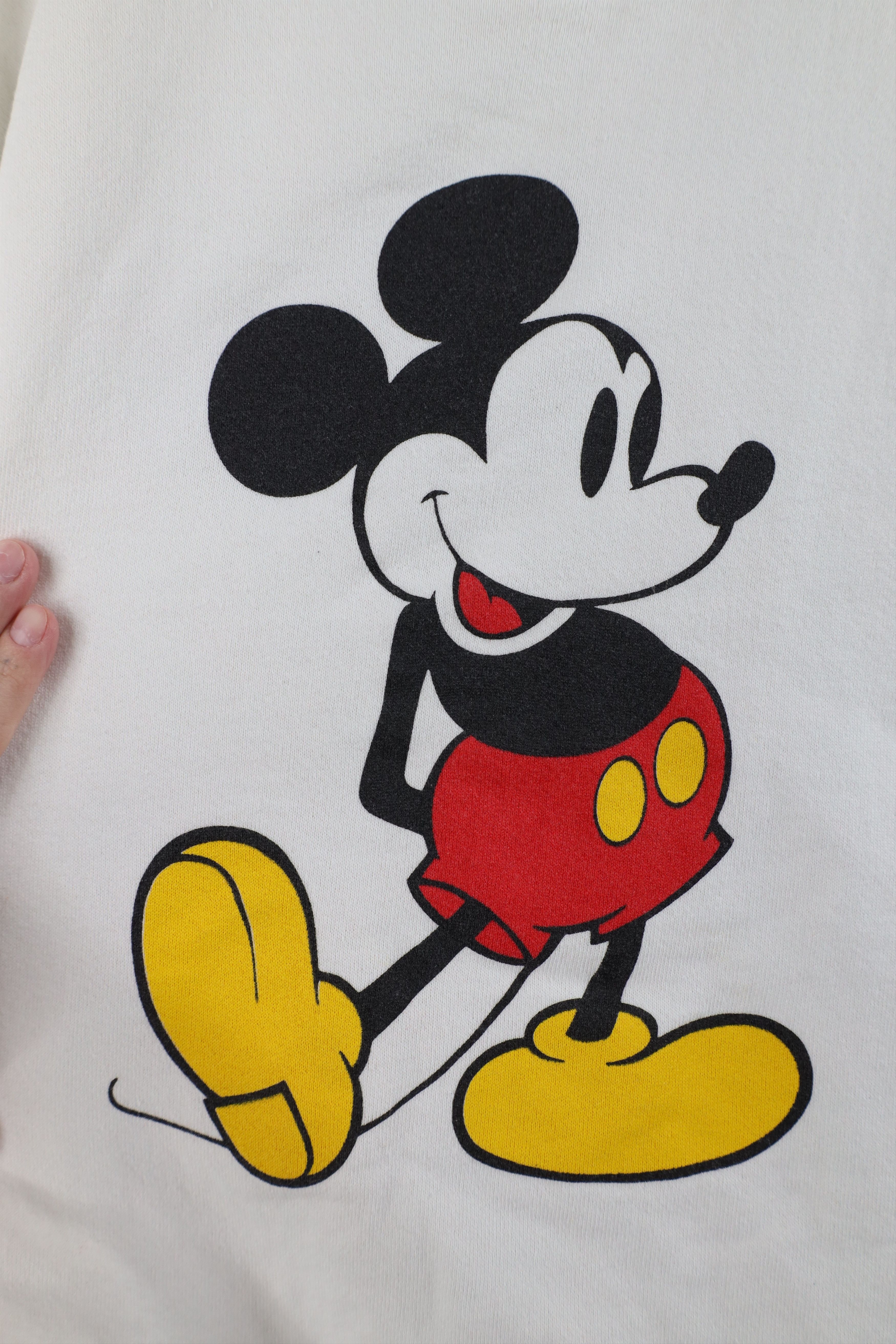 Disney Vintage 80s Disney Mickey Mouse Big Logo Sweatshirt USA Size XL / US 12-14 / IT 48-50 - 4 Thumbnail