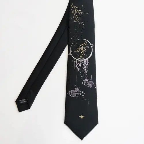 Japanese Brand Outdoor fashion twelve constellations embroidered neck tie Size ONE SIZE - 3 Thumbnail