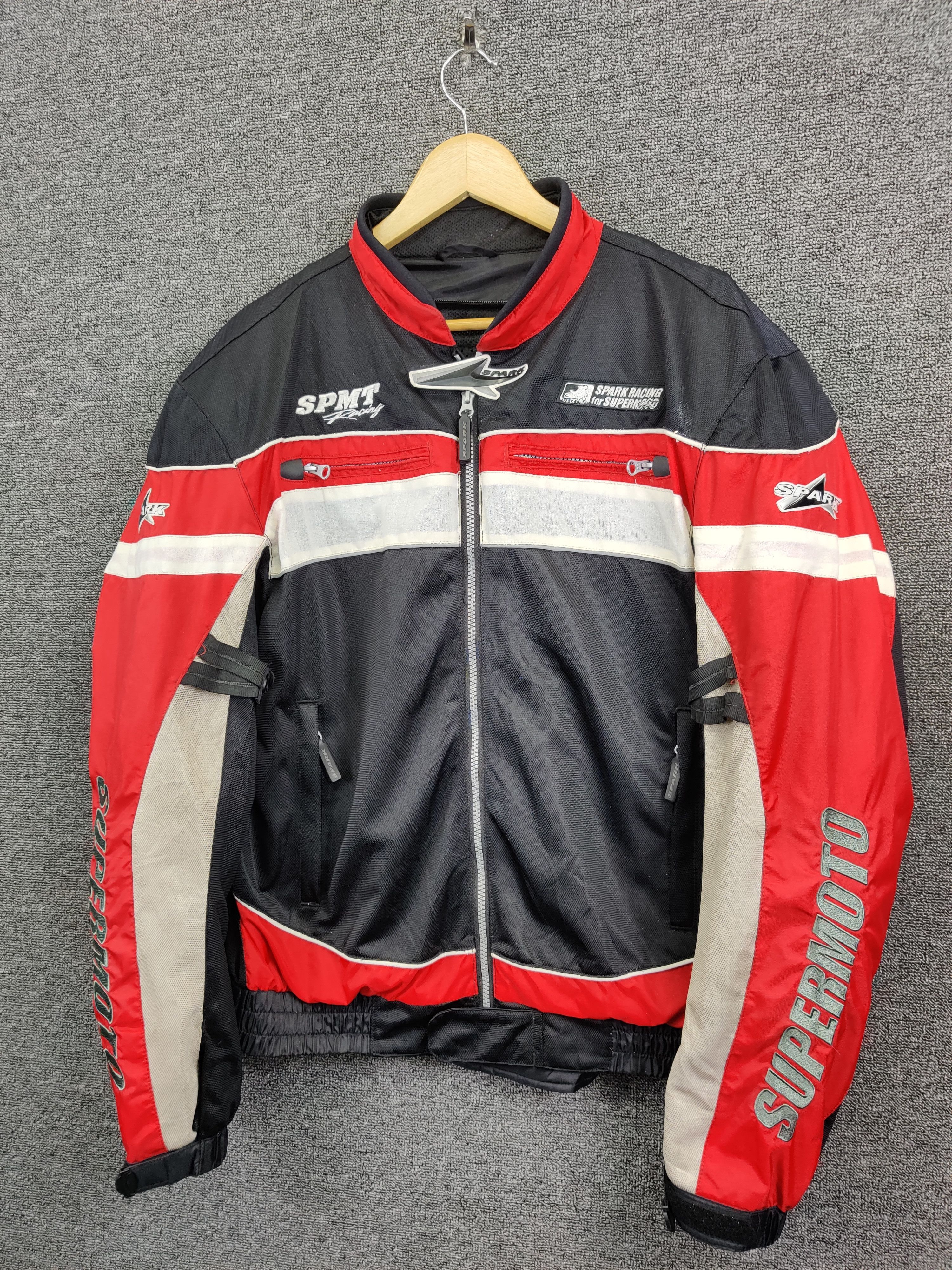 Sports Specialties Vintage Spark Racing Motorcycle Padding Jacket Size US XL / EU 56 / 4 - 2 Thumbnail