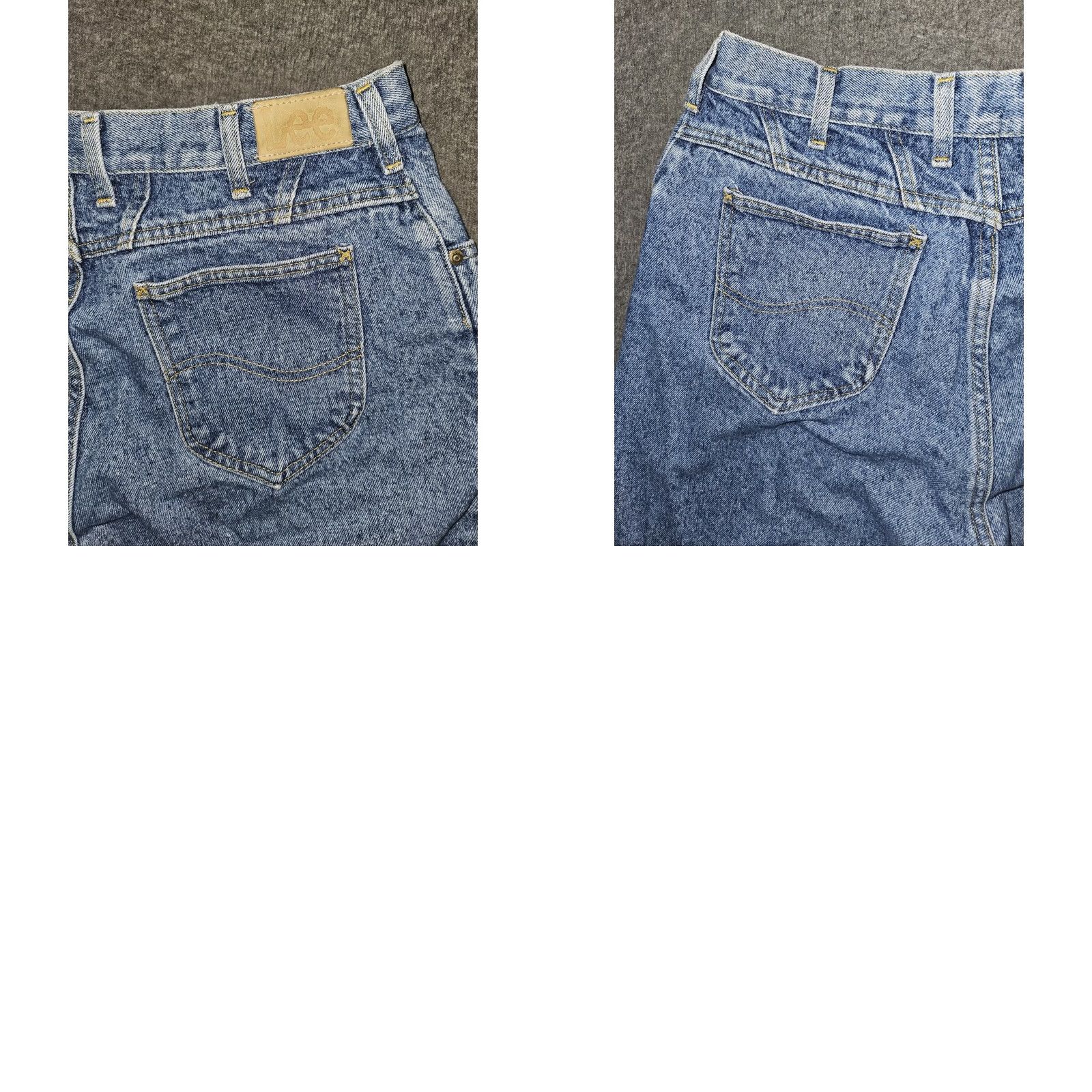 Lee VINTAGE Lee Jeans Womens 20W High Waist Tapered Leg Made USA 90s Denim Pants Size 42" / US 20 - 9 Thumbnail
