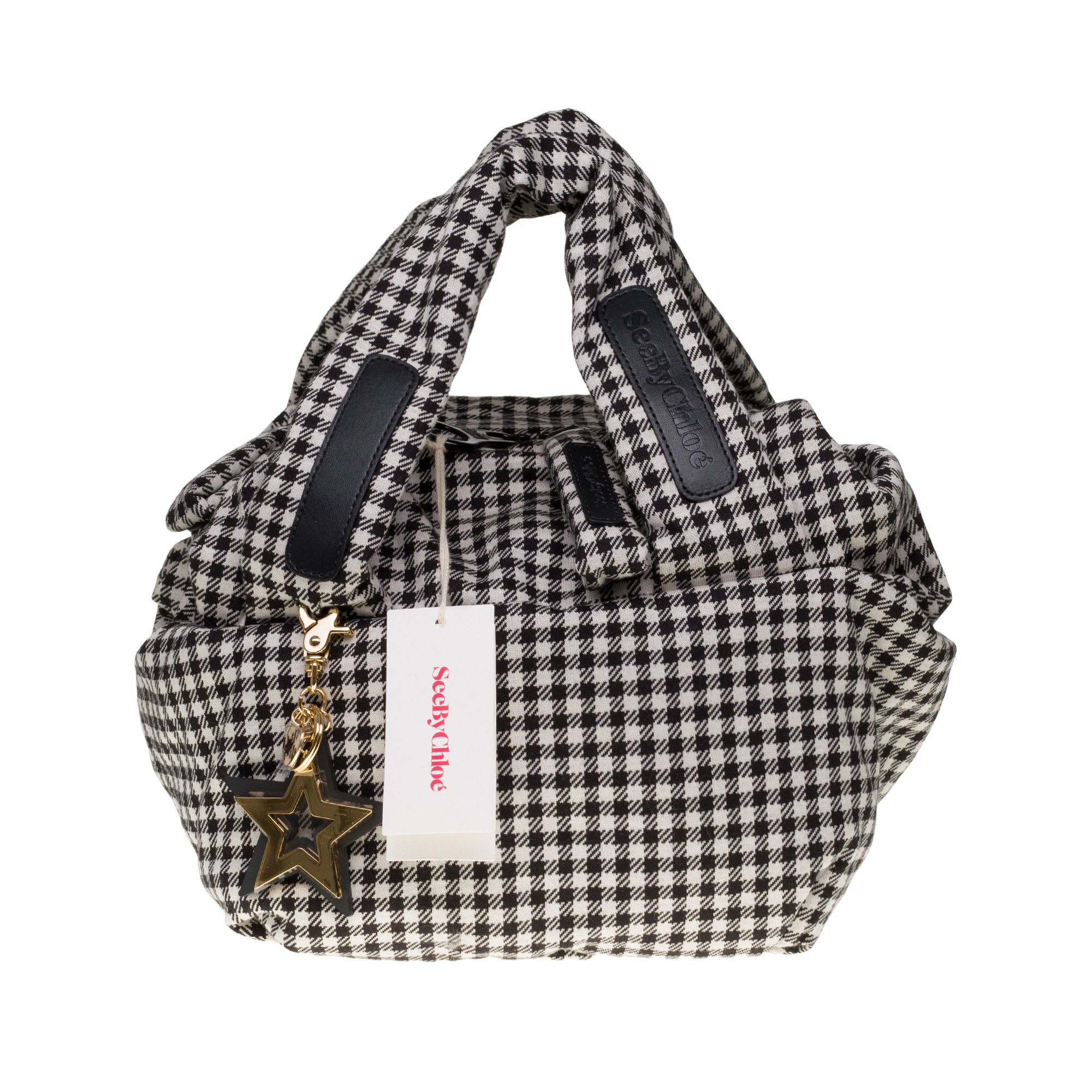 Chloe CHLOE Bag in Black & White Cotton Size ONE SIZE - 1 Thumbnail