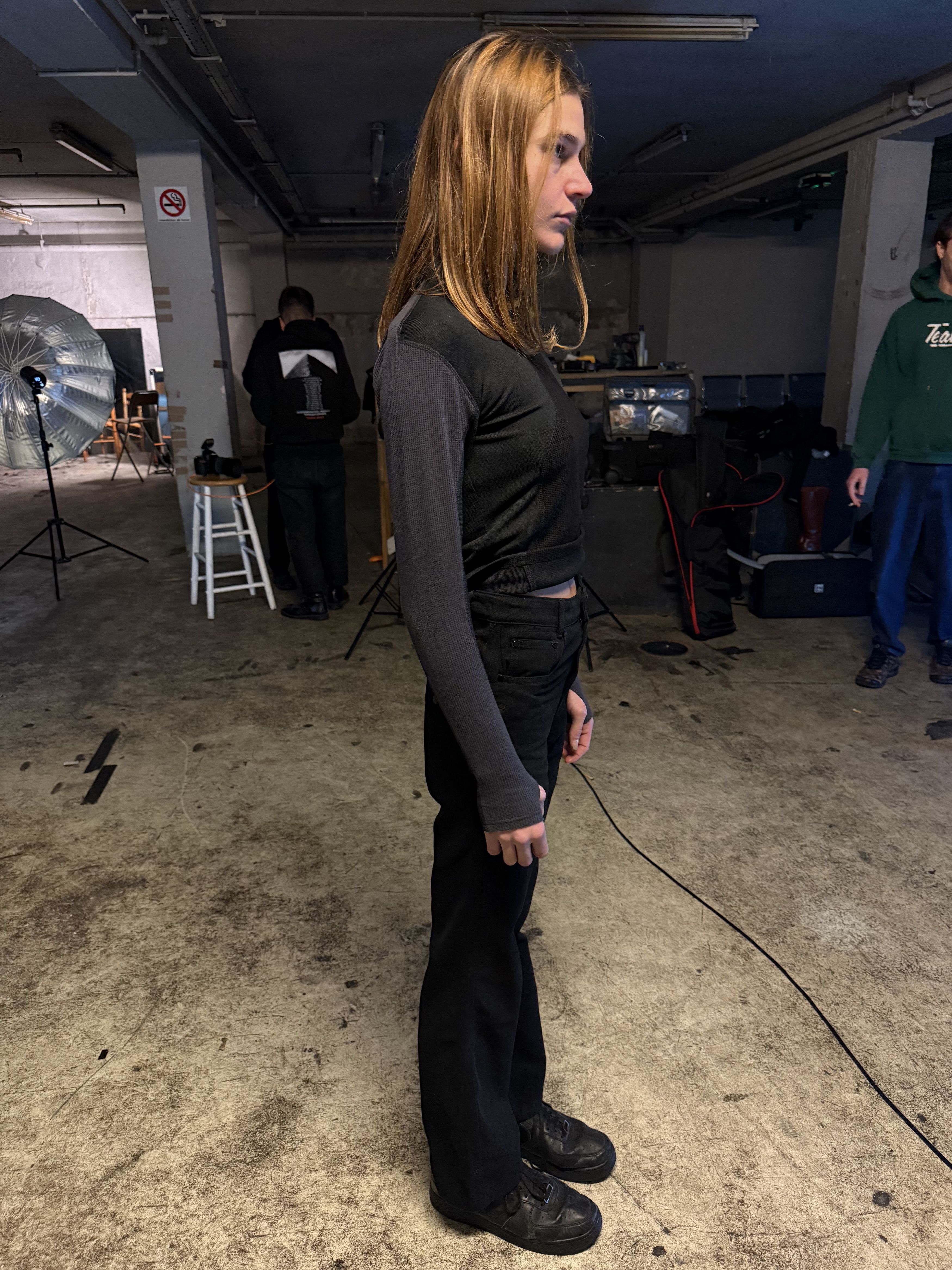 Raf Simons MPa CONTOUR GRID HALF ZIP WOMEN (BLACK) , PLASTICPRODUCT Size S / US 4 / IT 40 - 3 Thumbnail