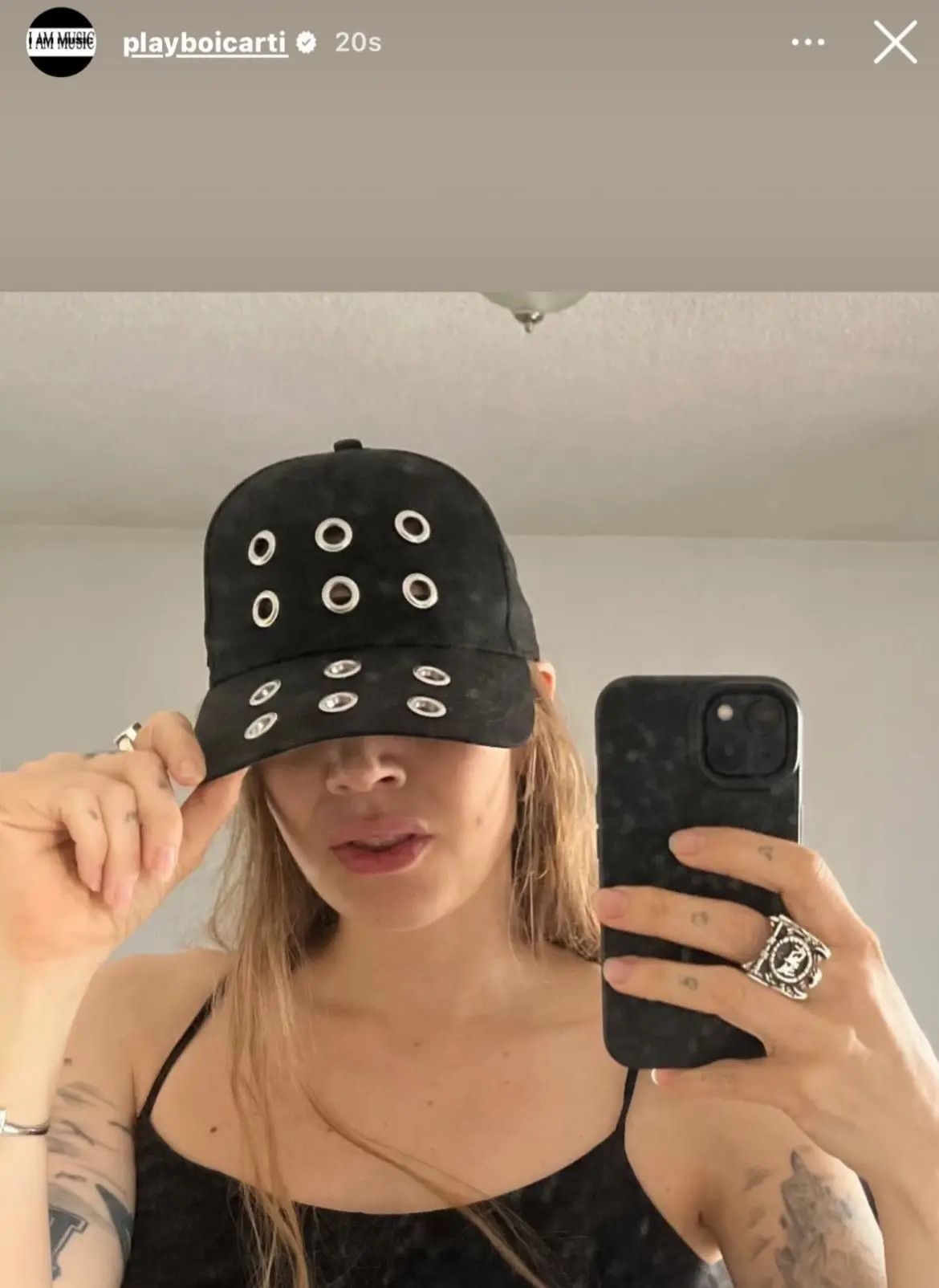 Demmo Corp Playboi Carti Headbanger Hat