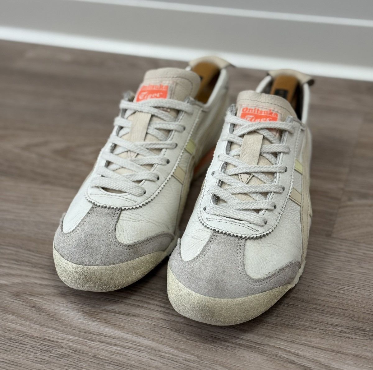 Asics Vintage Asics Onitsuka Tiger Leather Sneakers Size US 9 / IT 39 - 3 Thumbnail