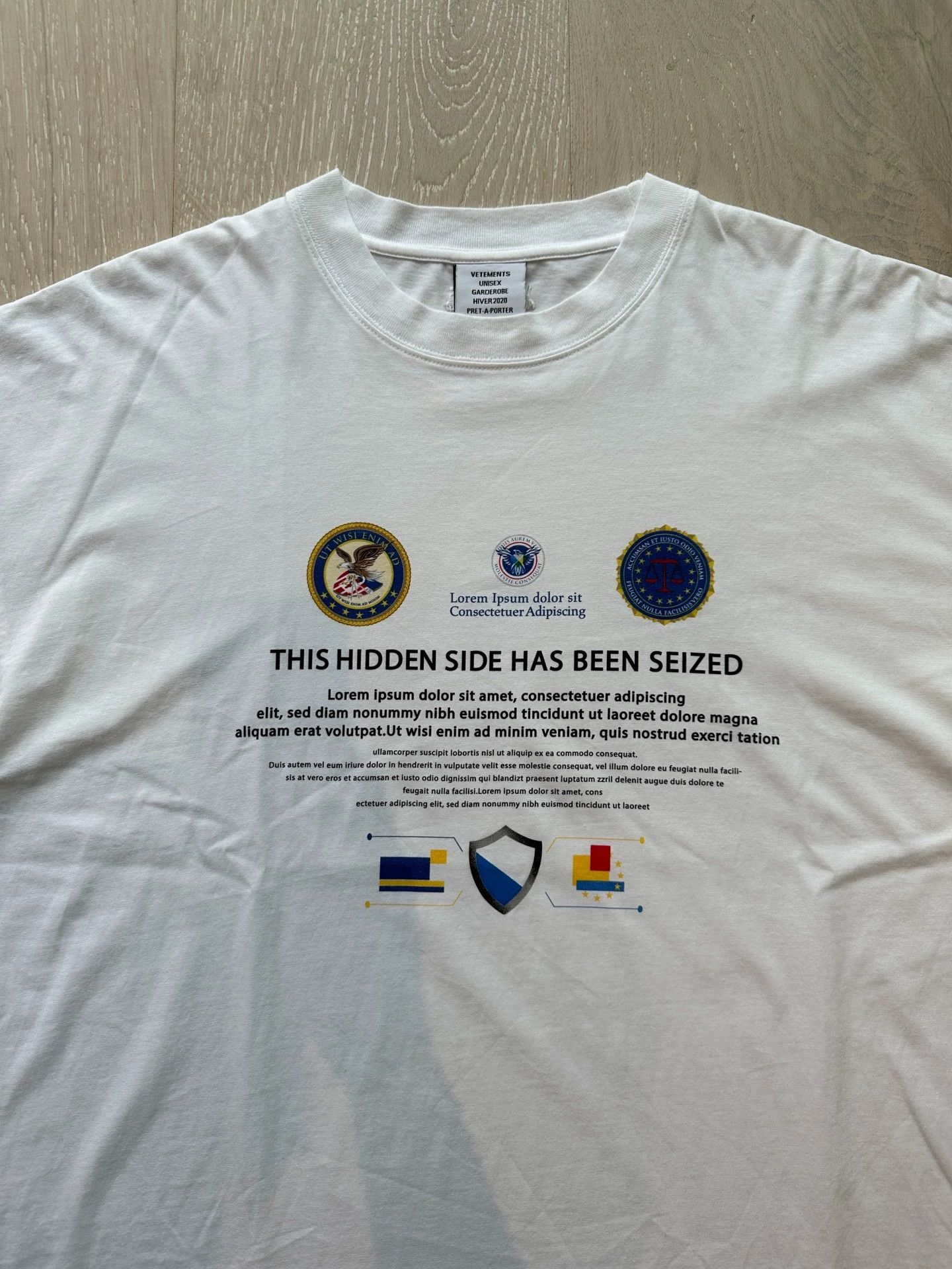 Vetements Vetements Dark Web Season Print T-Shirt S OS Size US S / EU 44-46 / 1 - 2 Thumbnail