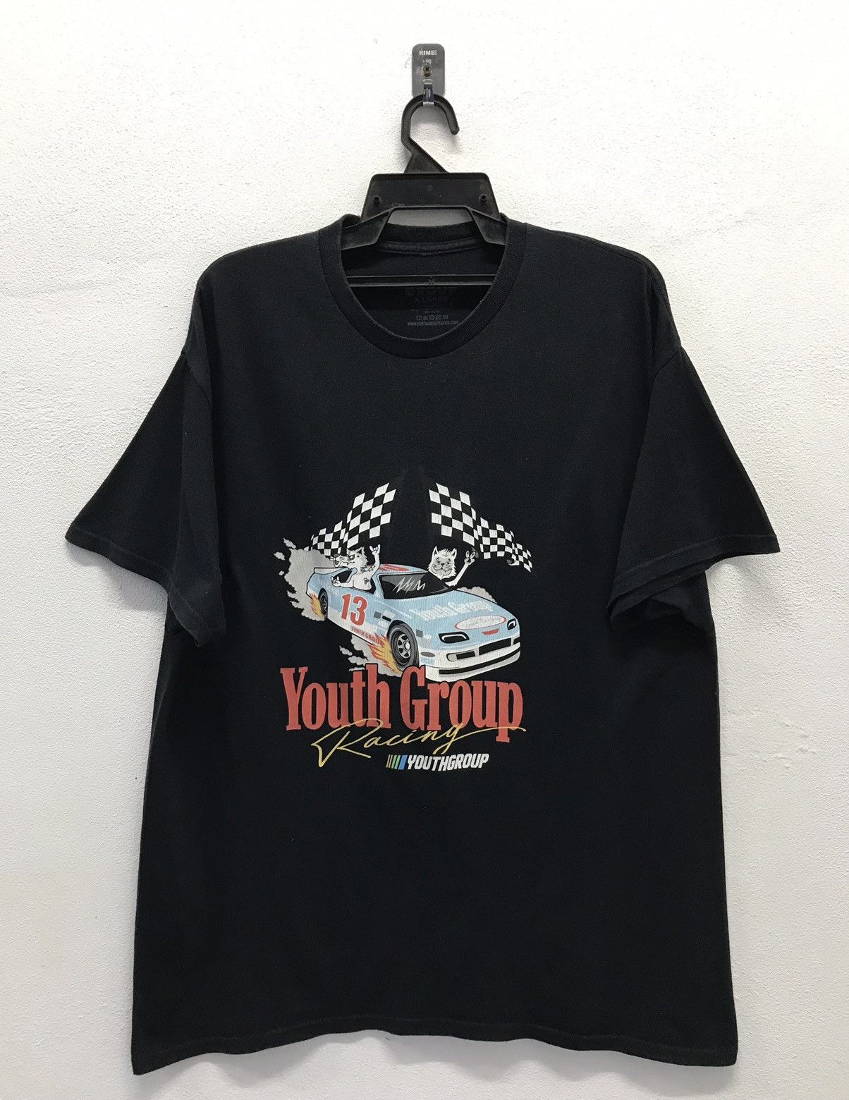 Vintage Vintage Rock Band Youth Group Racing Shirt Size US XL / EU 56 / 4 - 1 Thumbnail