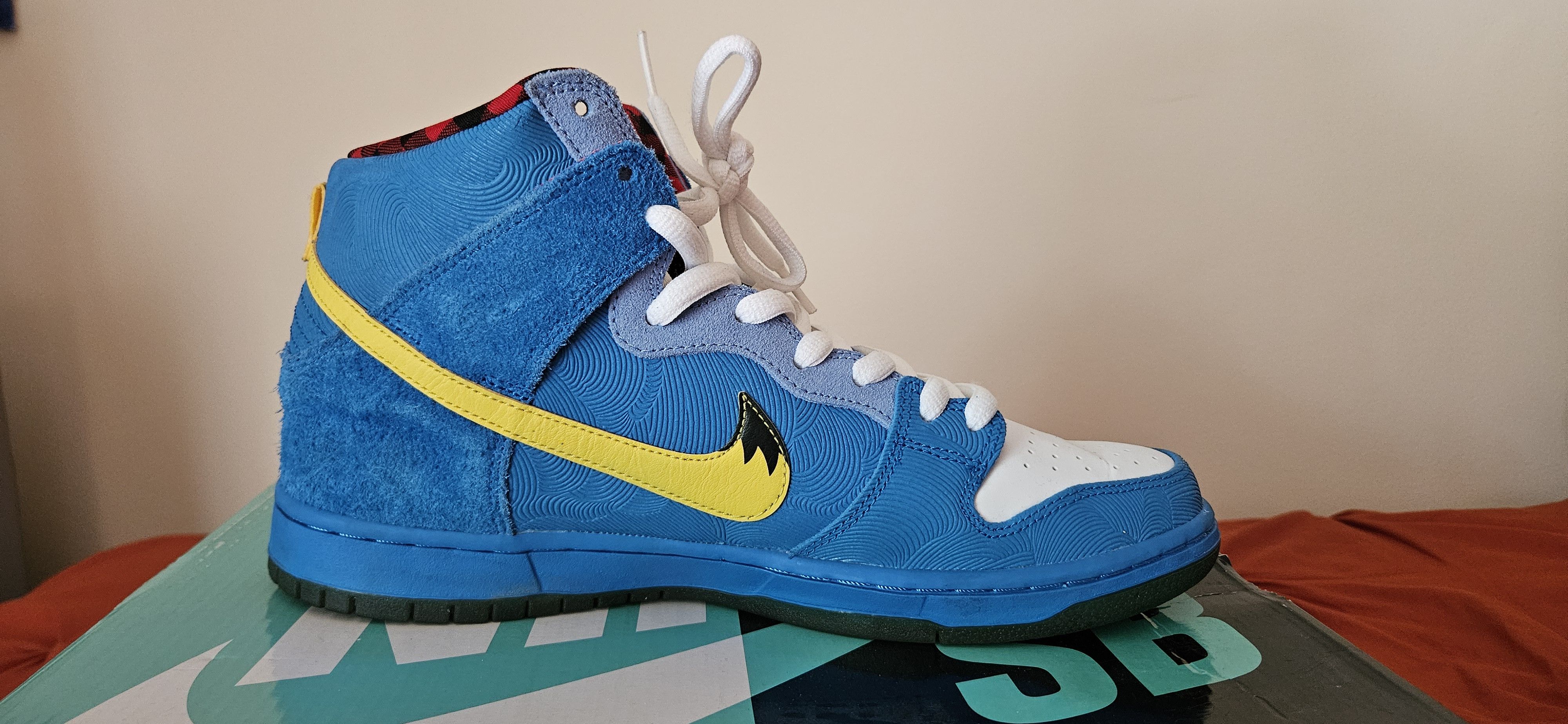 Nike SB Dunk High Familia Blue Ox Size US 10 / EU 43 - 4 Thumbnail