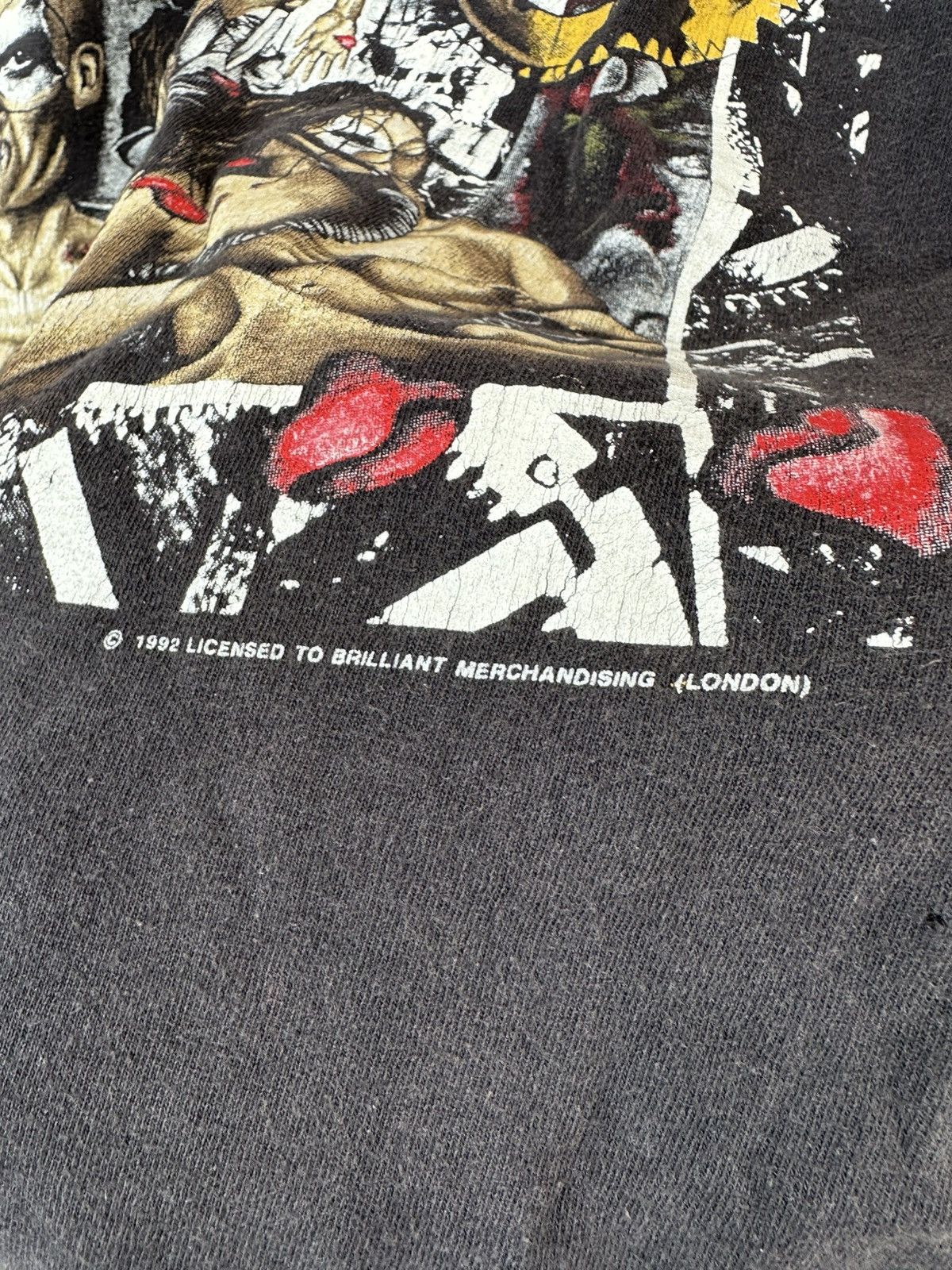 Band Tees Vintage 90s Napalm Death Musical Destruction LS Tee Size US XL / EU 56 / 4 - 5 Thumbnail