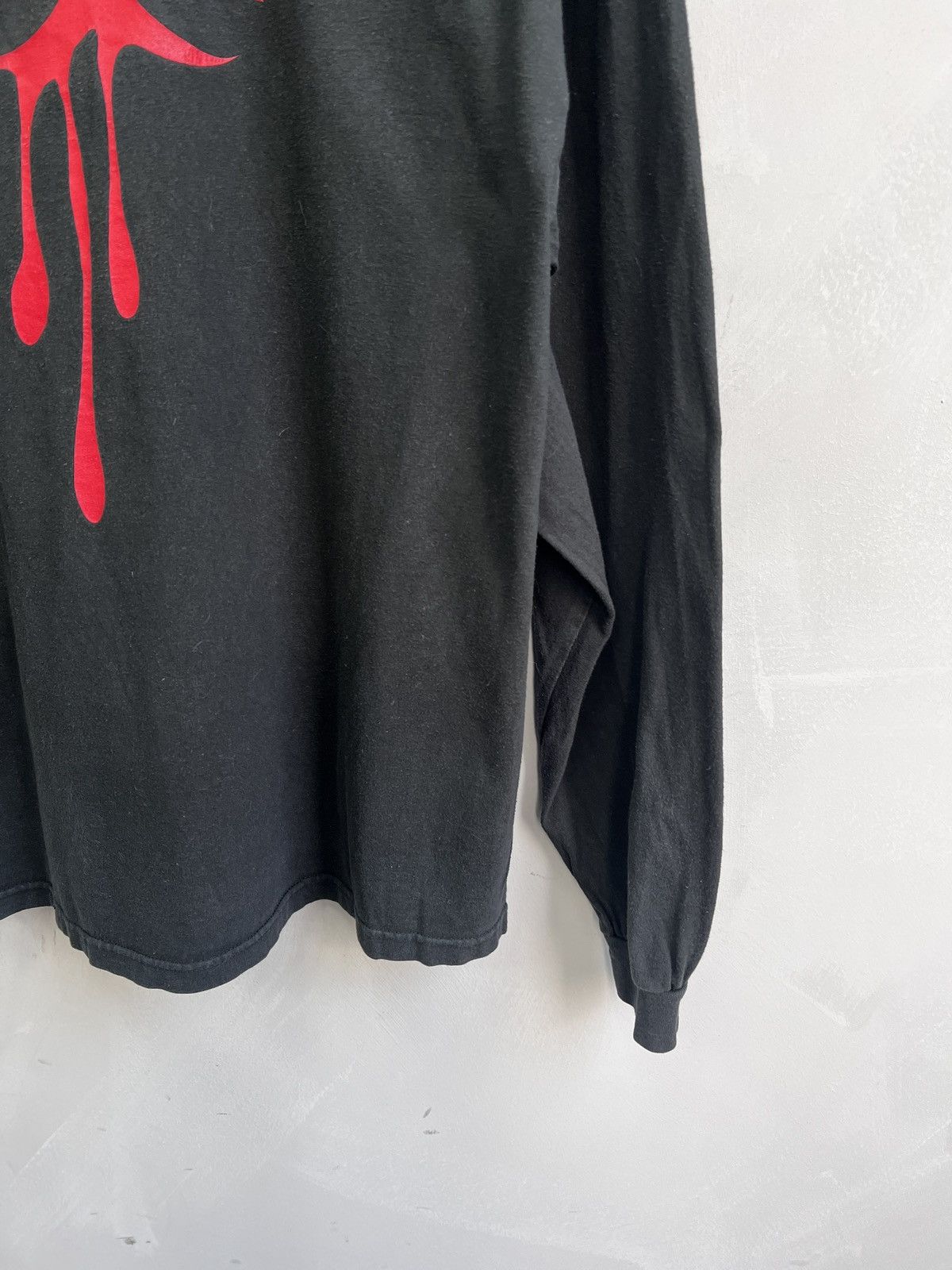 Japanese Brand VINTAGE WASHED 90s tribal crash longsleeve Size US L / EU 52-54 / 3 - 12 Thumbnail