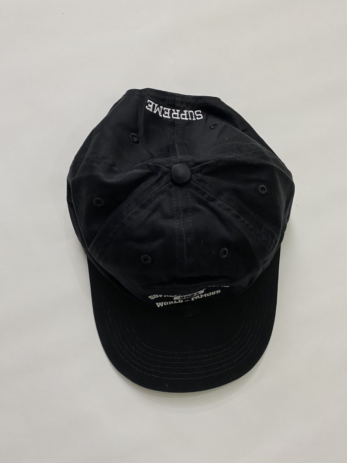Supreme SUPREME 6 PANEL HAT. Size ONE SIZE - 9 Thumbnail