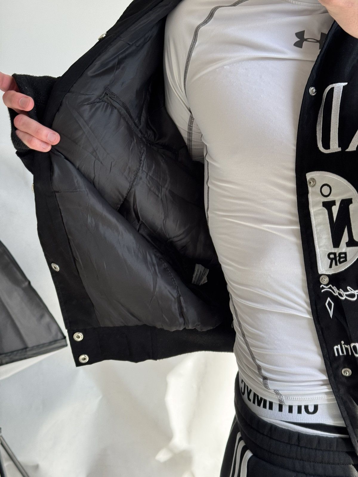 Vintage Jack Daniels VINTAGE RACING JACKET CHEVROLET BOMBER NASCAR Size US L / EU 52-54 / 3 - 5 Thumbnail
