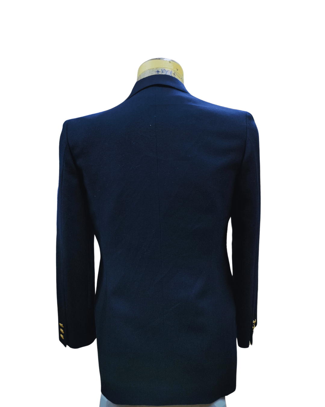 DAKS DAKS Japan Tailored Wool Blazer – Gold Button Classic Size 38R - 3 Thumbnail