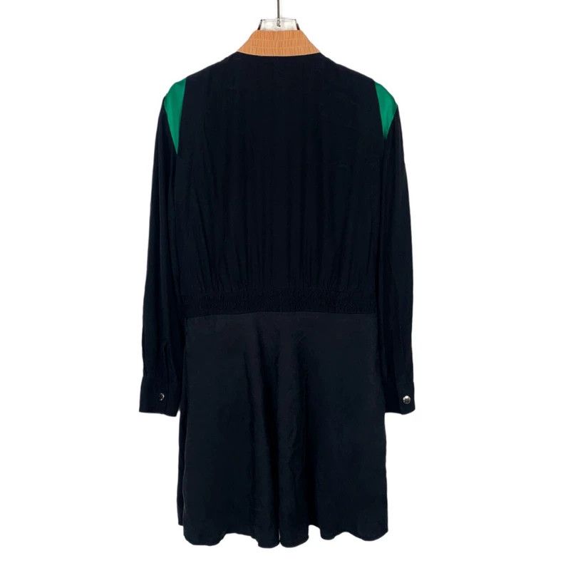 Louis Vuitton Louis Vuitton Colorblock Silk Zip Long Sleeve Dress Size XS / US 0-2 / IT 36-38 - 2 Thumbnail