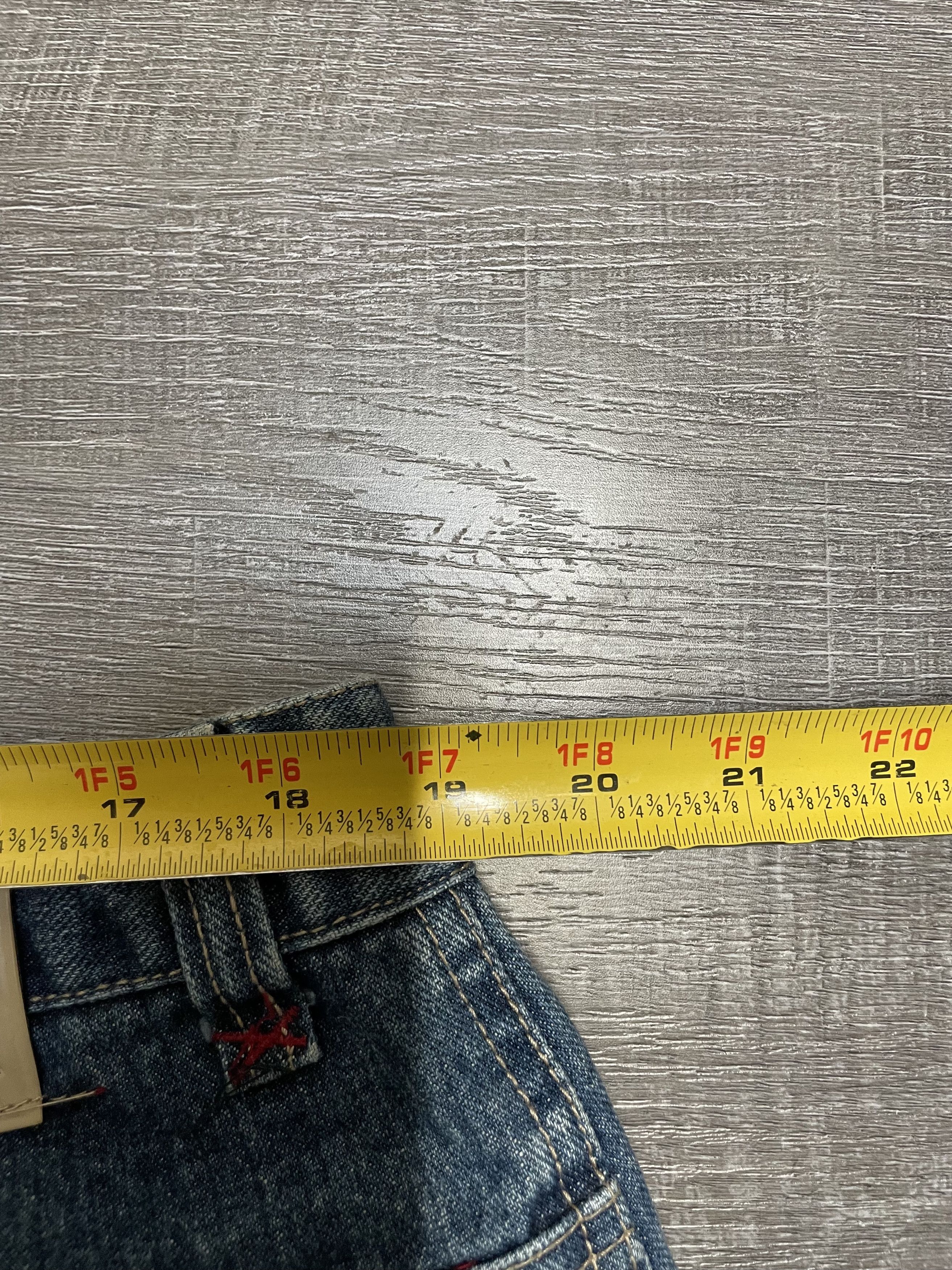 Other VTG Raw Blue First Team Jorts Baggy Denim Shorts Y2K Size 40 Size US 40 / EU 56 - 5 Thumbnail