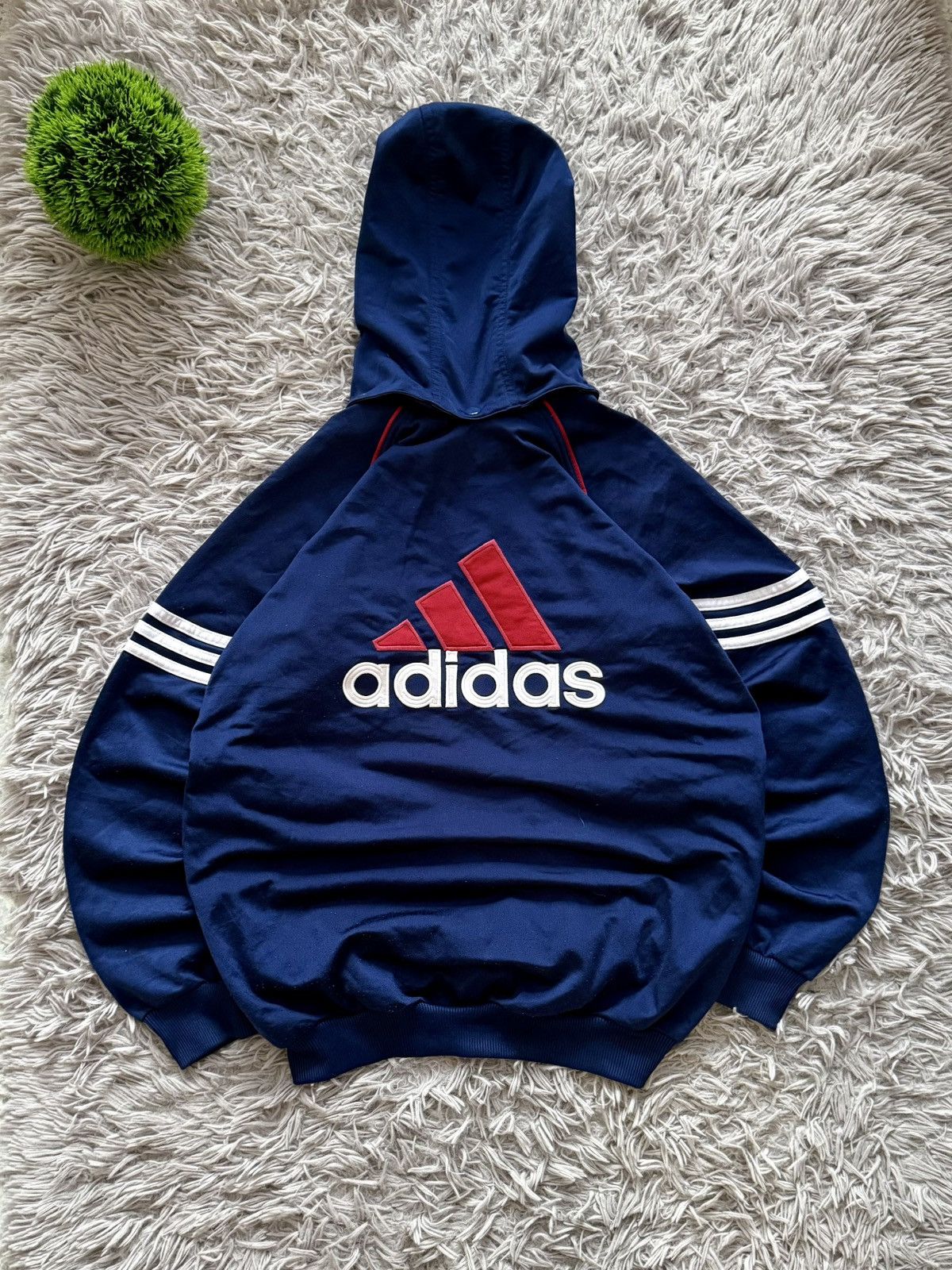 Adidas 00s Adidas Light Jacket Streetwear Vintage Big Logo Rare Size US L / EU 52-54 / 3 - 1 Thumbnail