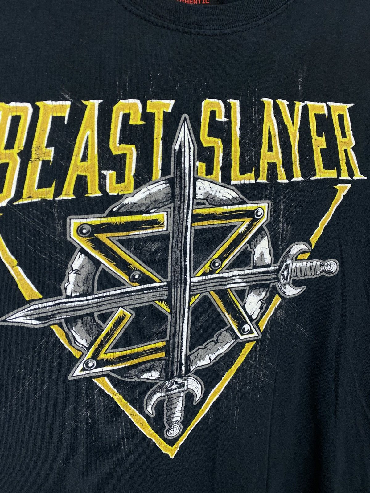 WWE ➕Vintage 2019 T-Shirt Beast Slayer Seth Rollins WWE Tee➕ Size M / US 6-8 / IT 42-44 - 6 Thumbnail