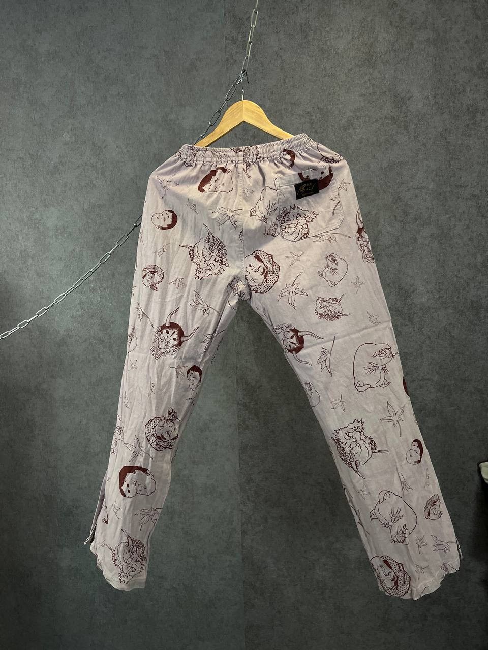 Japanese Brand × Vintage Japanese monogram pants Size US 32 / EU 48 - 6 Thumbnail