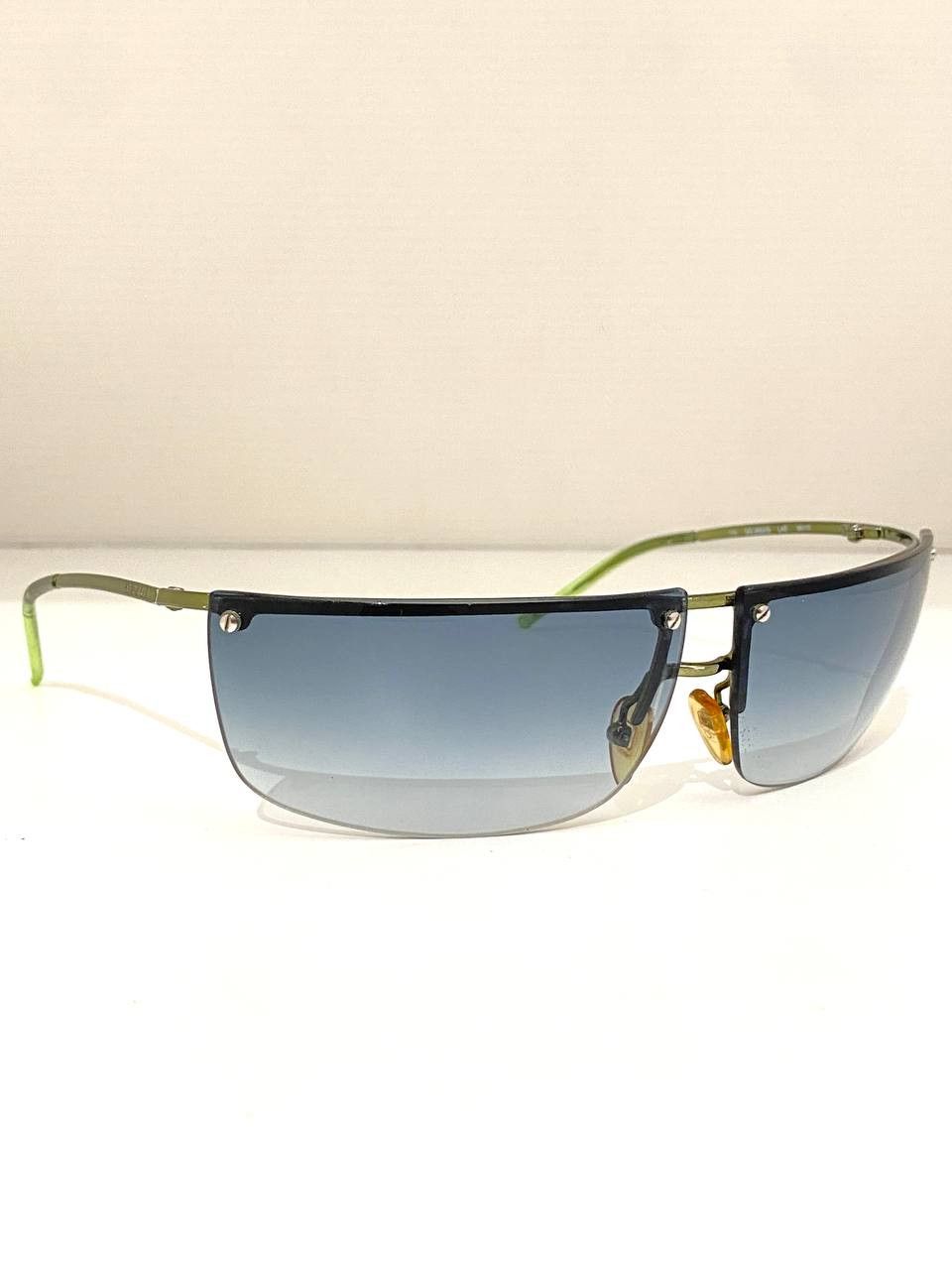 Gucci Gucci GG Logo Rimless Mask Oversized Sunglasses Vintage Y2K Size ONE SIZE - 4 Thumbnail