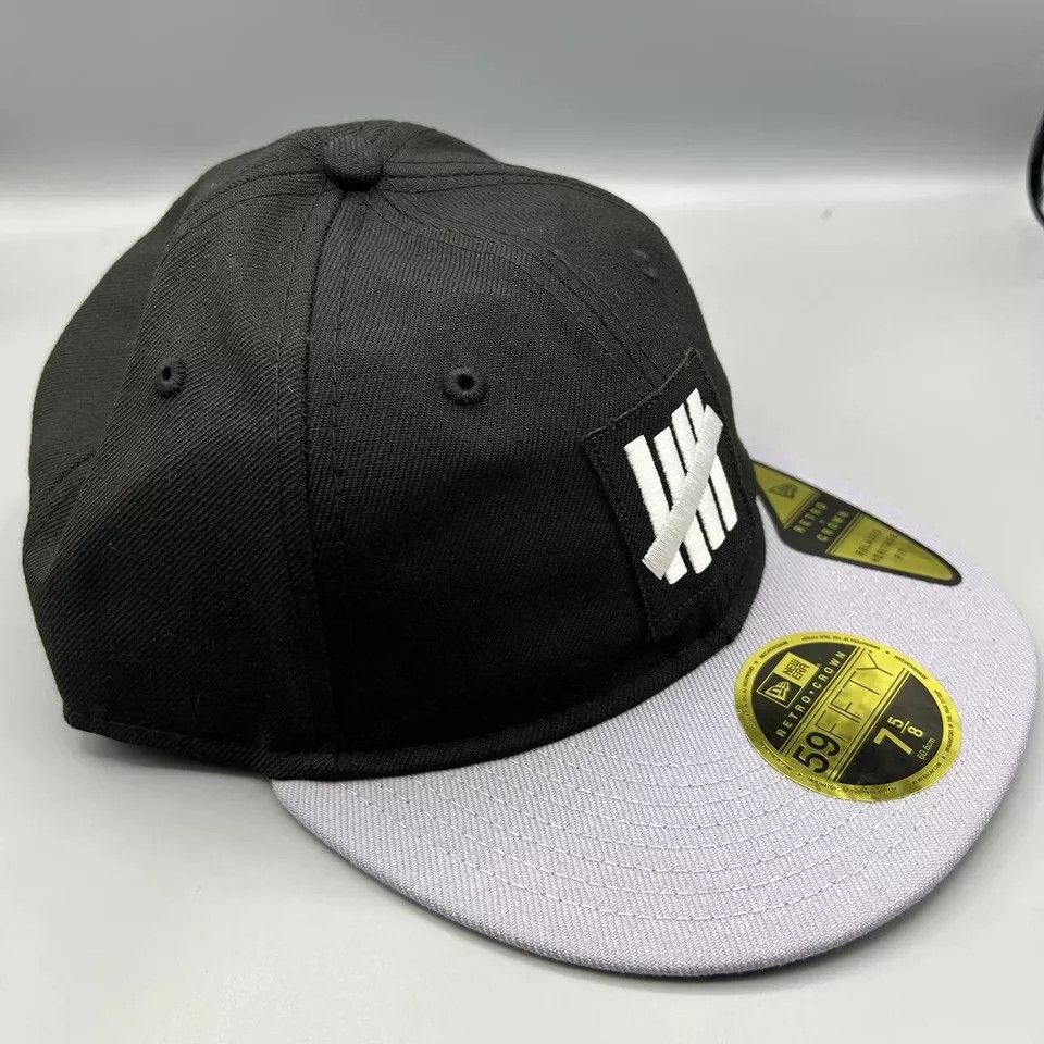 New Era Undefeated Hat Men 7 5/8 59Fifty New Era Fitted Cap New Wool Size ONE SIZE - 3 Thumbnail