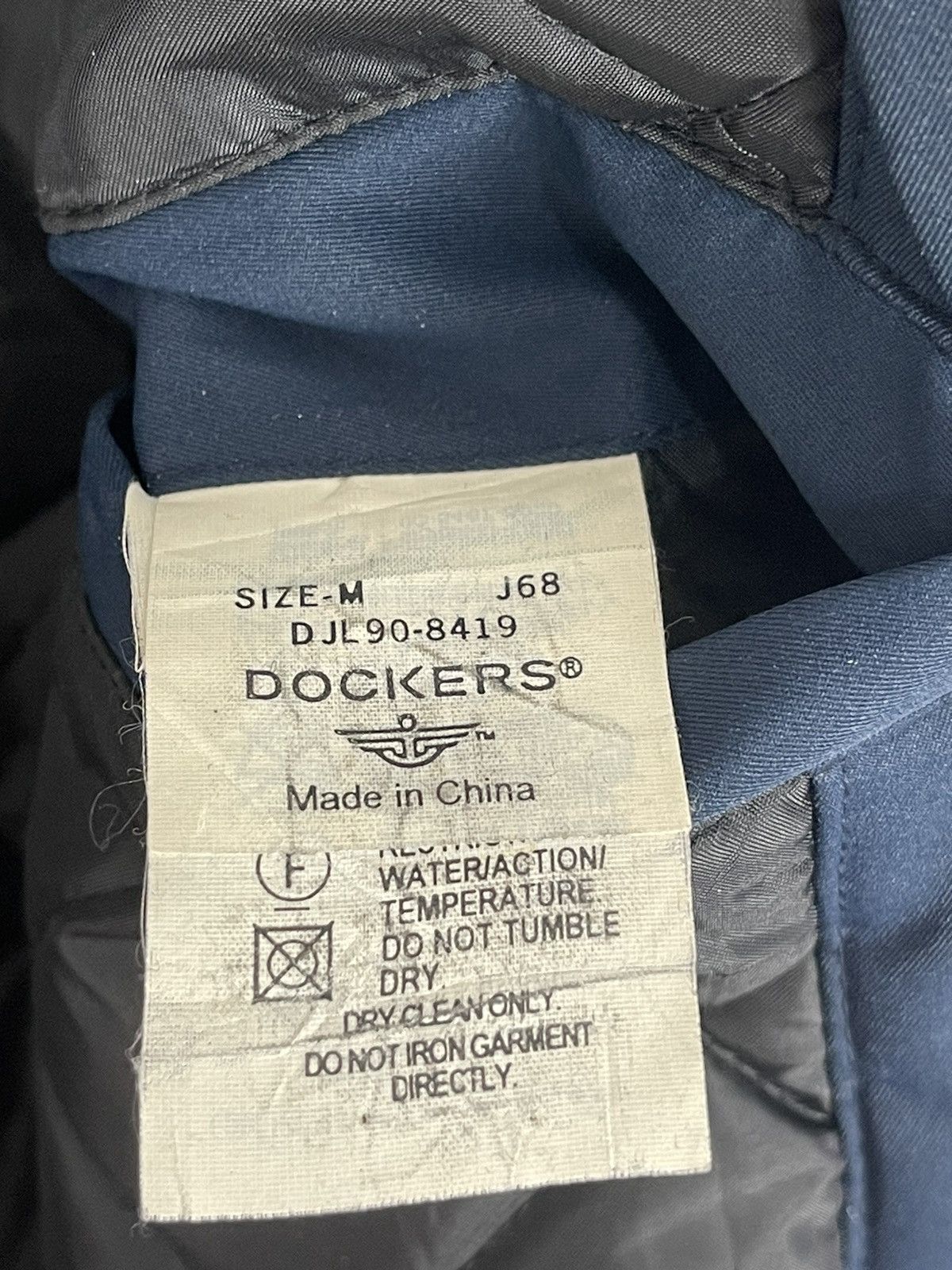 Dockers × Levi's VINTAGE DOCKERS PUFFER DOWN JACKET Size US M / EU 48-50 / 2 - 10 Thumbnail