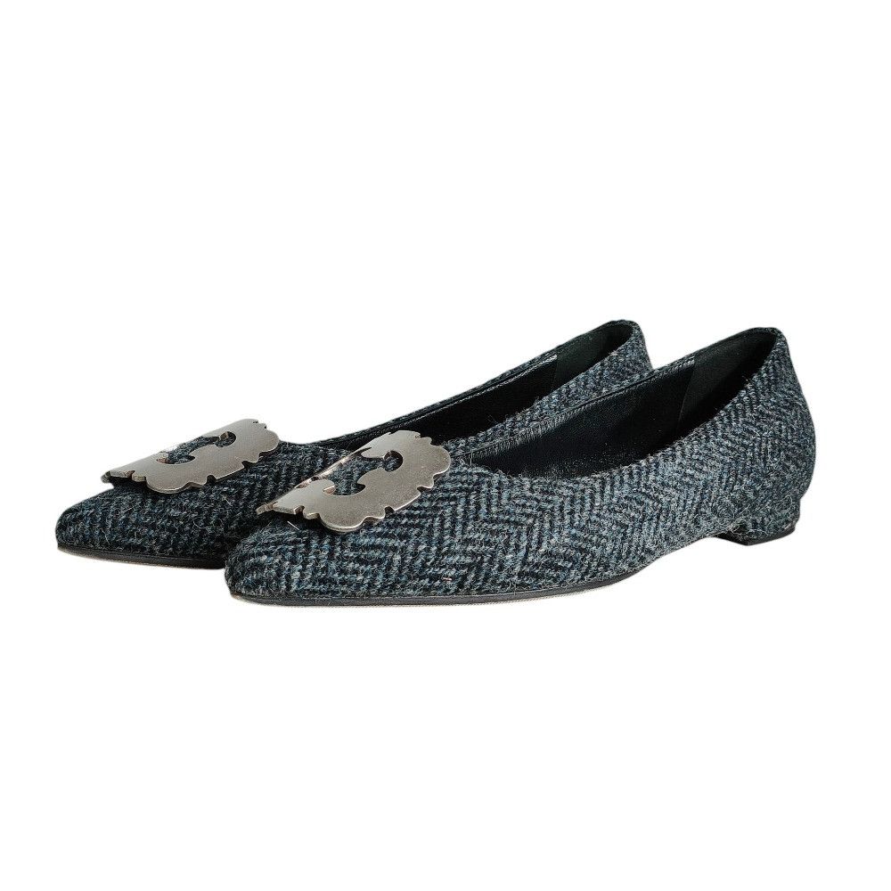 Manolo Blahnik Manolo Blahnik Manolo Blahnik ZOBIXFLAT Tweed Flat Shoes Others Shoes ZOBIXFLAT DUTY FREE for USA Size ONE SIZE - 1 Thumbnail
