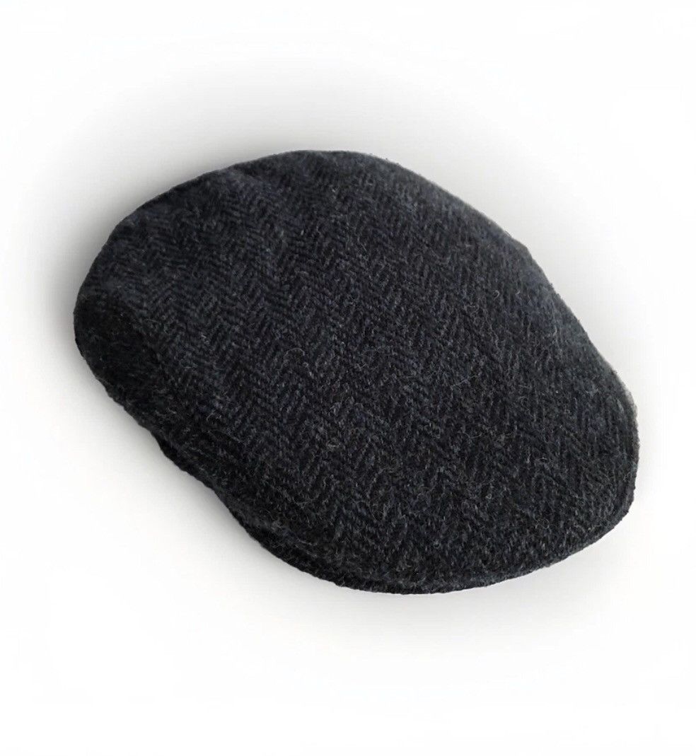 Harris Tweed tartan Tweeds Harris Tweed Flat Cap 56 S Made Scotland Navy Size ONE SIZE - 1 Thumbnail