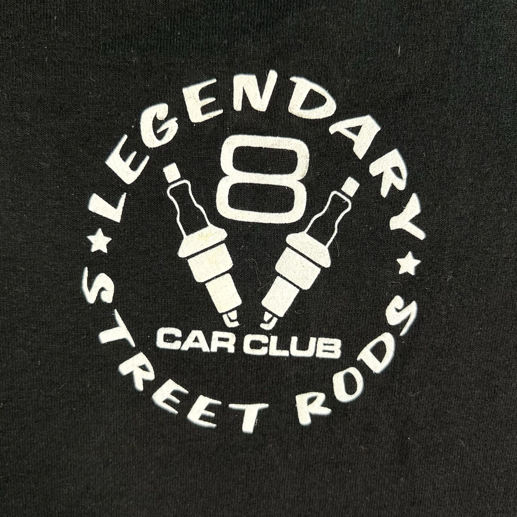 Gildan Legendary Street Rods Car Club T-Shirt Men’s XL Black Short Sleeve Size US XL / EU 56 / 4 - 3 Thumbnail