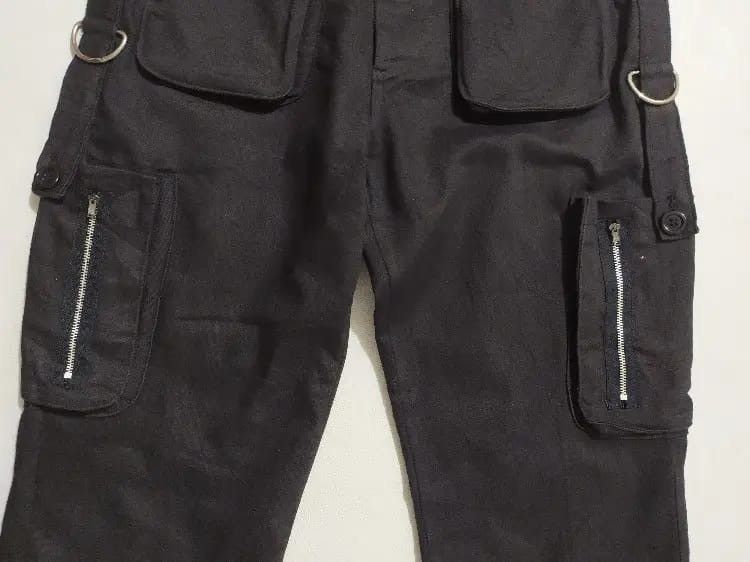 Other UNKNOWN Japanese Cargo Multipocket Bondage Punk Pants Size US 31 - 3 Thumbnail