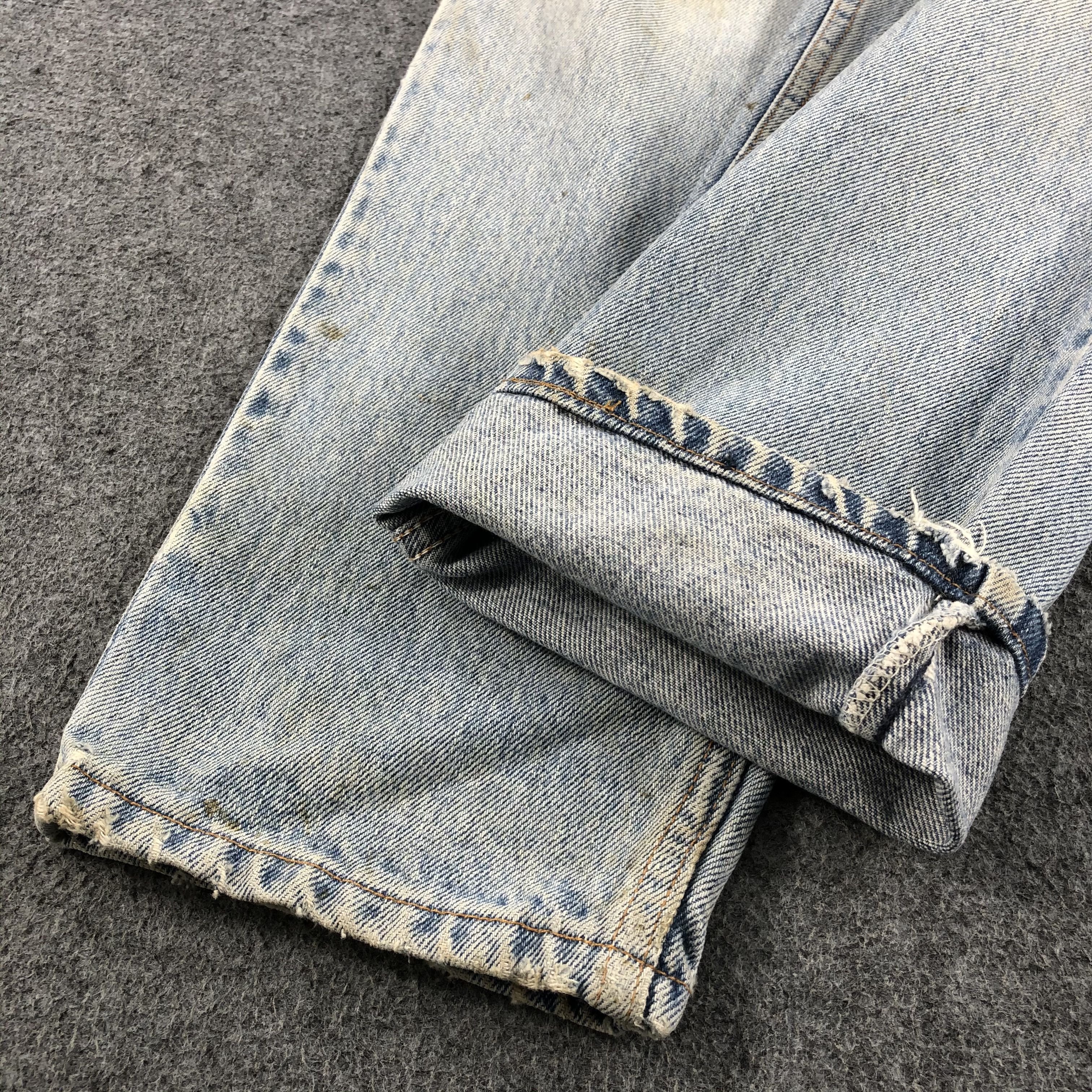 Levi's 90s Vintage Light Wash Levis 550 Jeans-J1683 Size US 31 - 7 Thumbnail