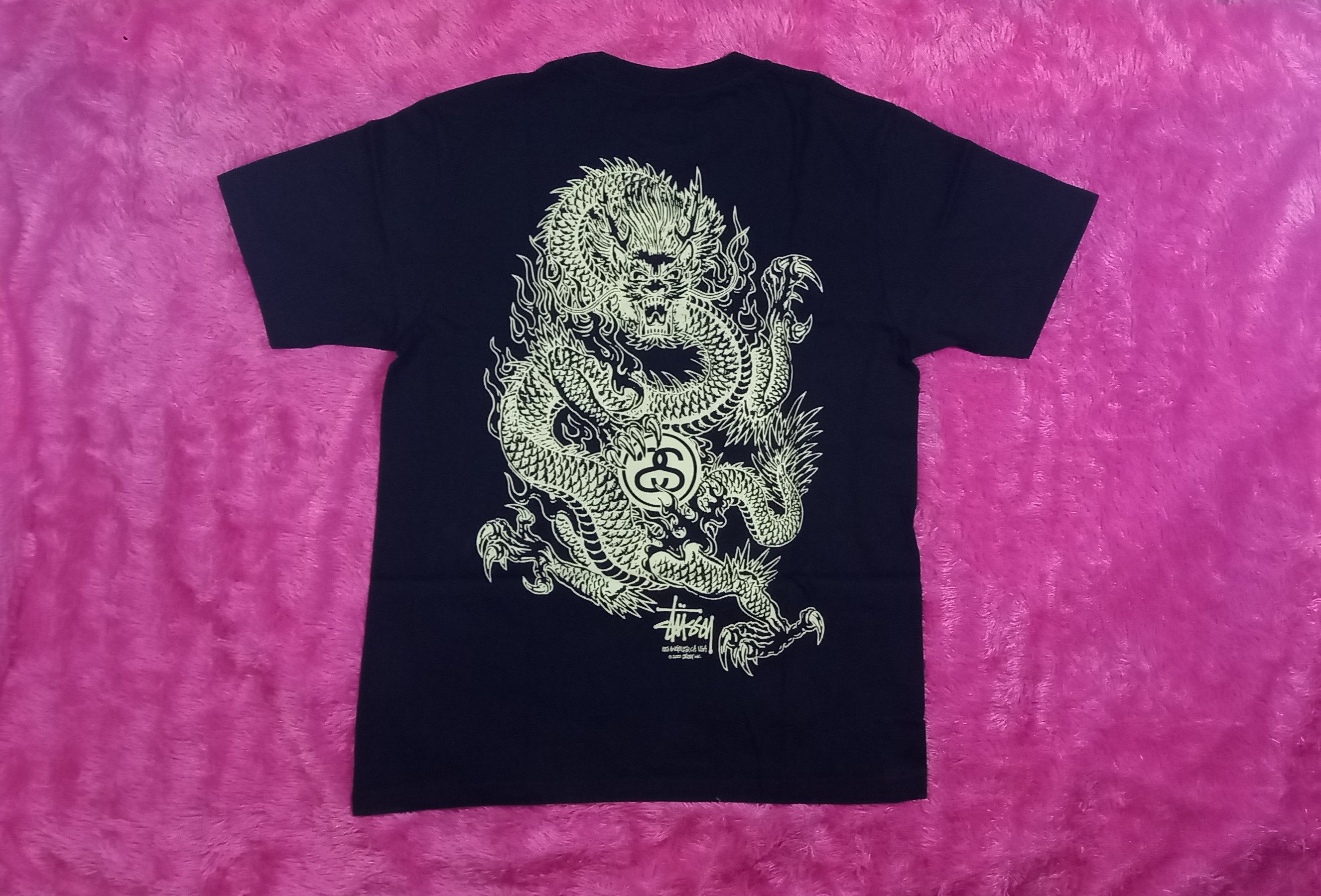 Stussy Dragon Shirt | Grailed