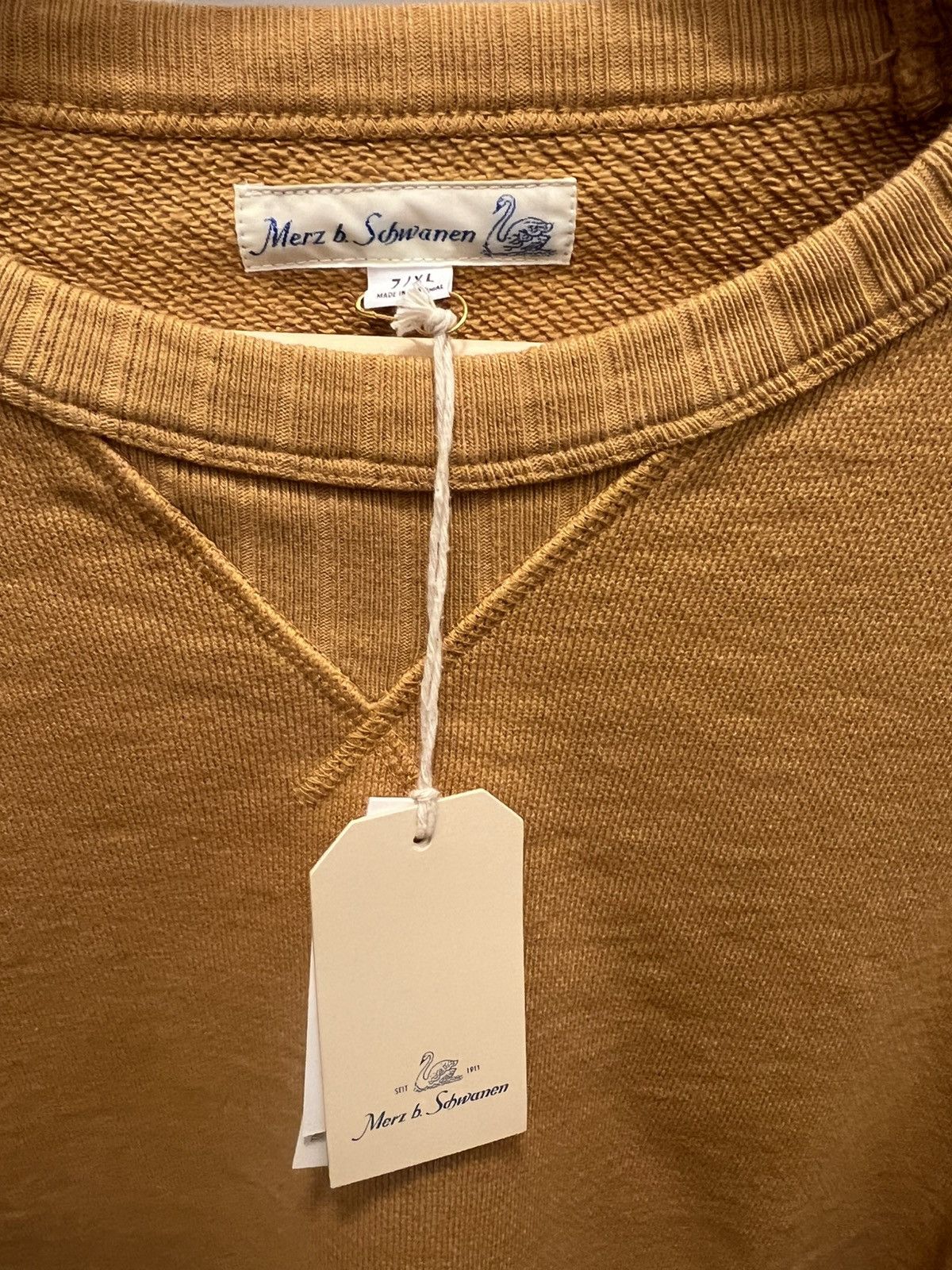 Merz B. Schwanen Mainline Heather Cotton Sweatshirt Size US XL / EU 56 / 4 - 3 Thumbnail