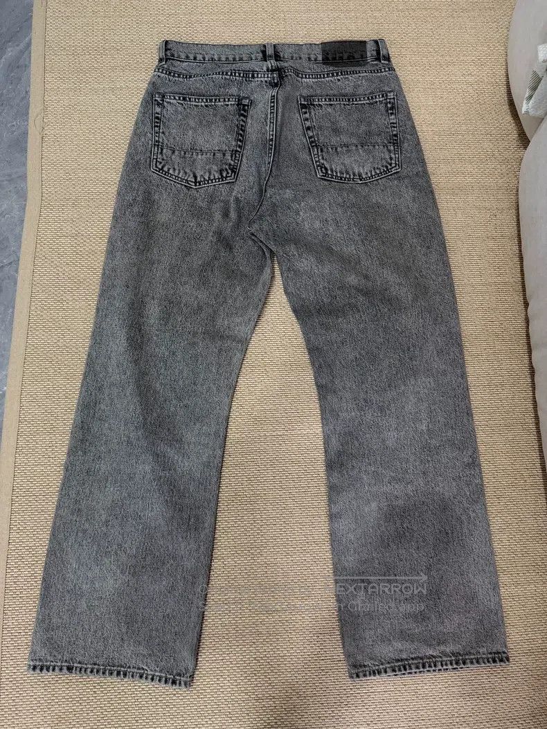 Our Legacy Our Legacy Light Grey Loose Fit Jeans Size US 30 / EU 46 - 2 Thumbnail