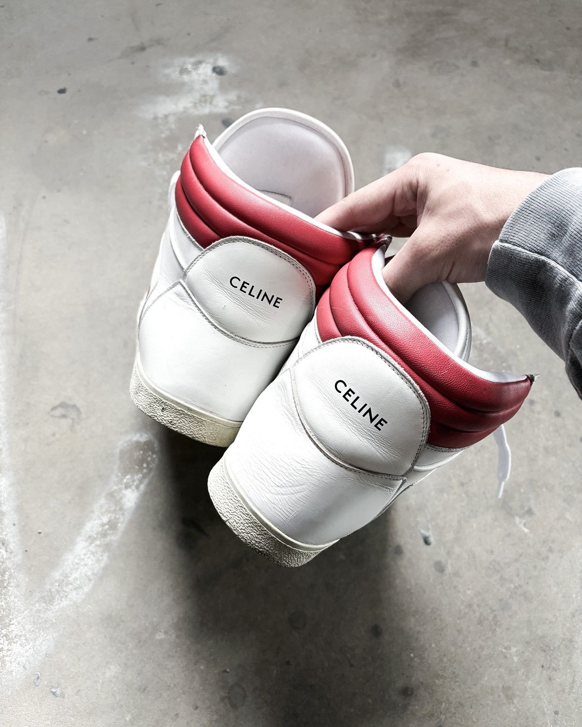 Celine S/S22 BREAK HIGH TOPS BY HEDI SLIMANE Size US 9 / EU 42 - 5 Thumbnail