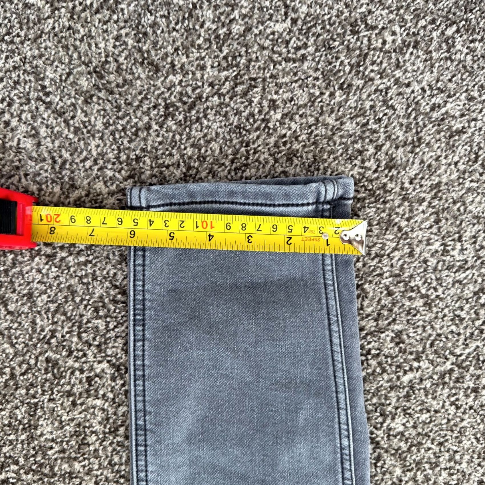 Denime Dovetail Workwear Pants Womens 2 Gray Maven Thermal Denim Stretch Size Size 26" / US 2 / IT 38 - 3 Thumbnail