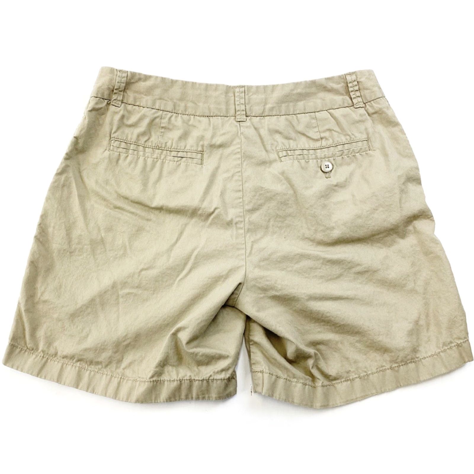 J.Crew J.Crew Shorts Womens 6 Khaki Beige Chino Size 28" / US 6 / IT 42 - 2 Thumbnail