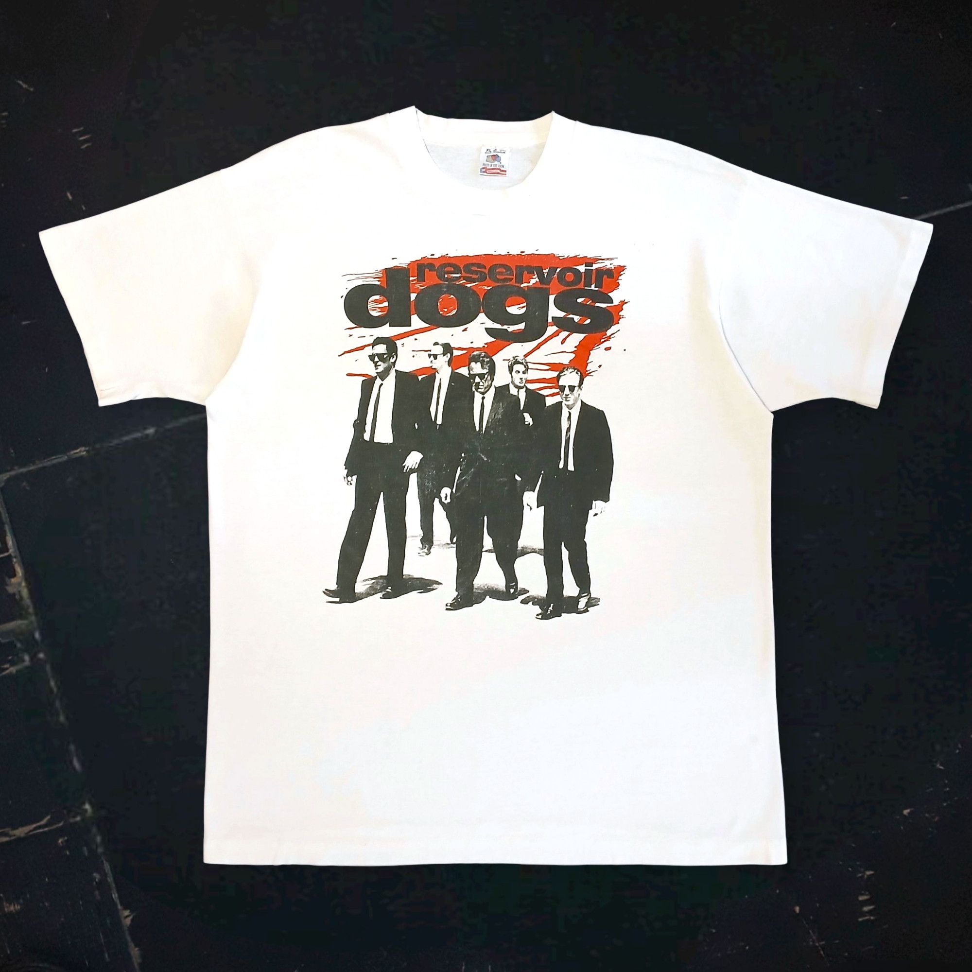 Vintage 90s Reservoir Dogs Tee Size XL Single Stitch USA