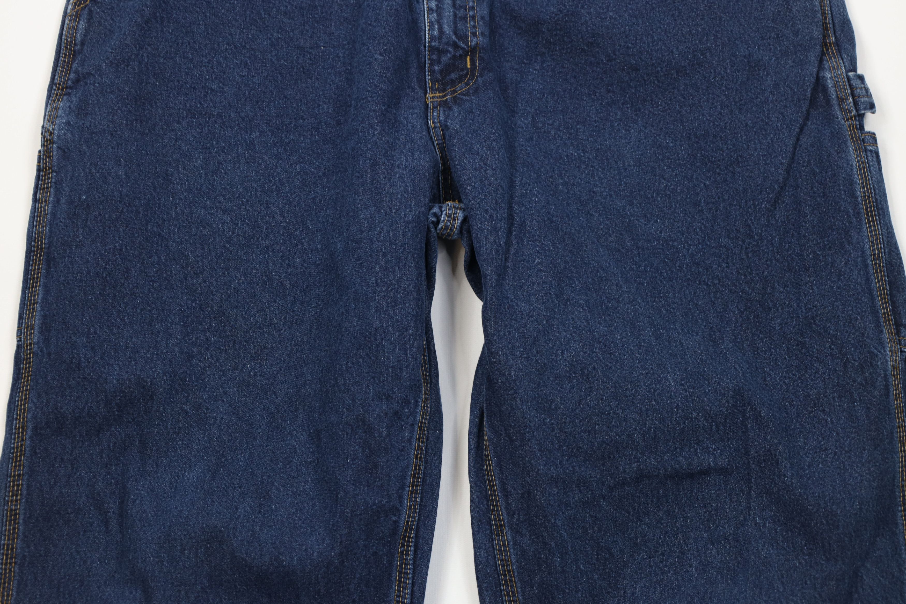 Carhartt Vintage Y2K Carhartt Wide Leg Dungaree Denim Jeans Blue Size US 40 / EU 56 - 3 Thumbnail
