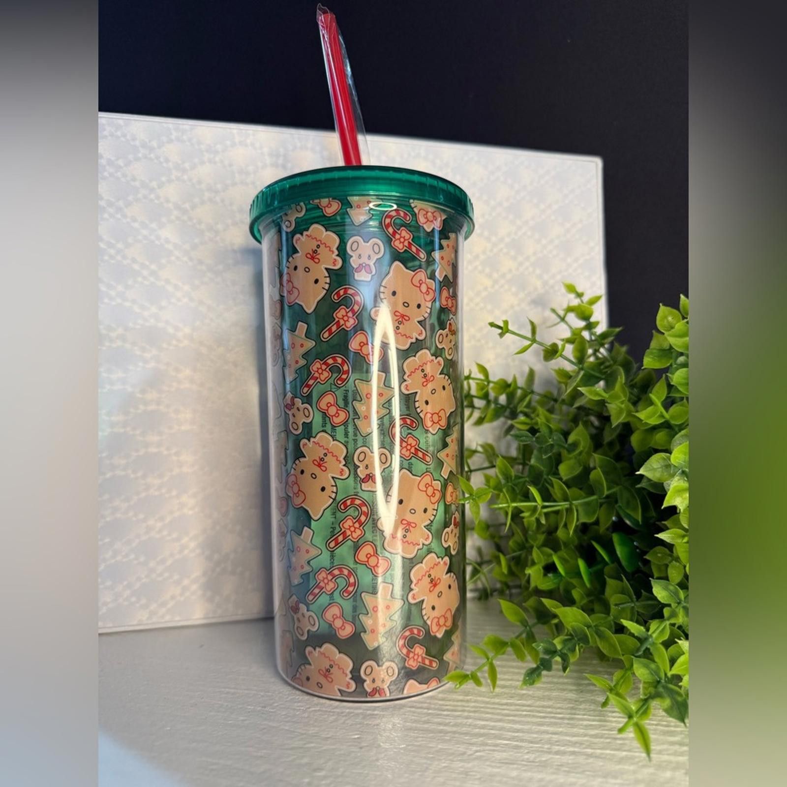 Designer Hello Kitty Gingerbread Tumbler NWT Size ONE SIZE - 2 Thumbnail