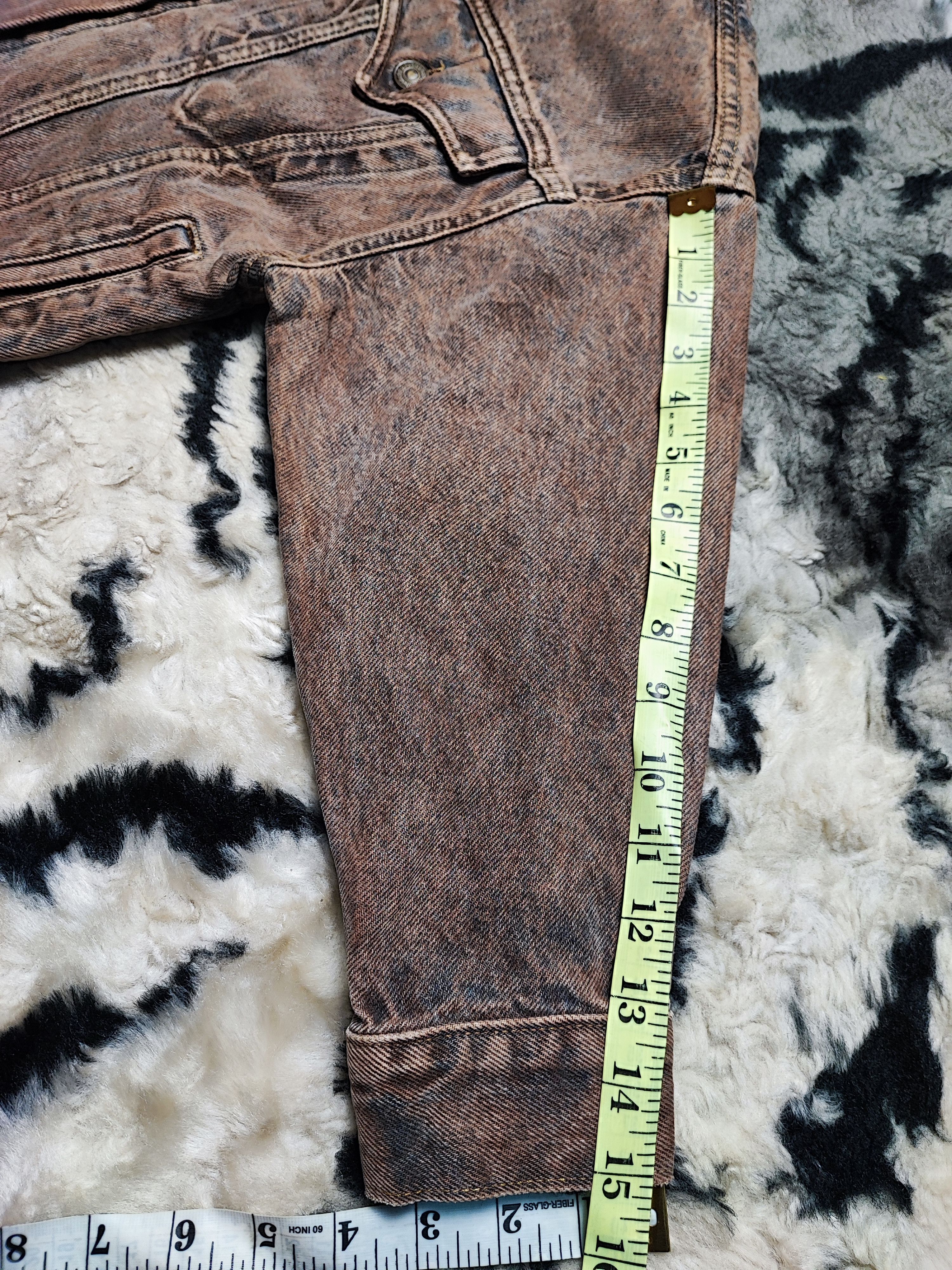 Levi's Vintage LEVIS Thrashed Distressed Jeans ERD Grunge Chrome Size US S / EU 44-46 / 1 - 6 Thumbnail