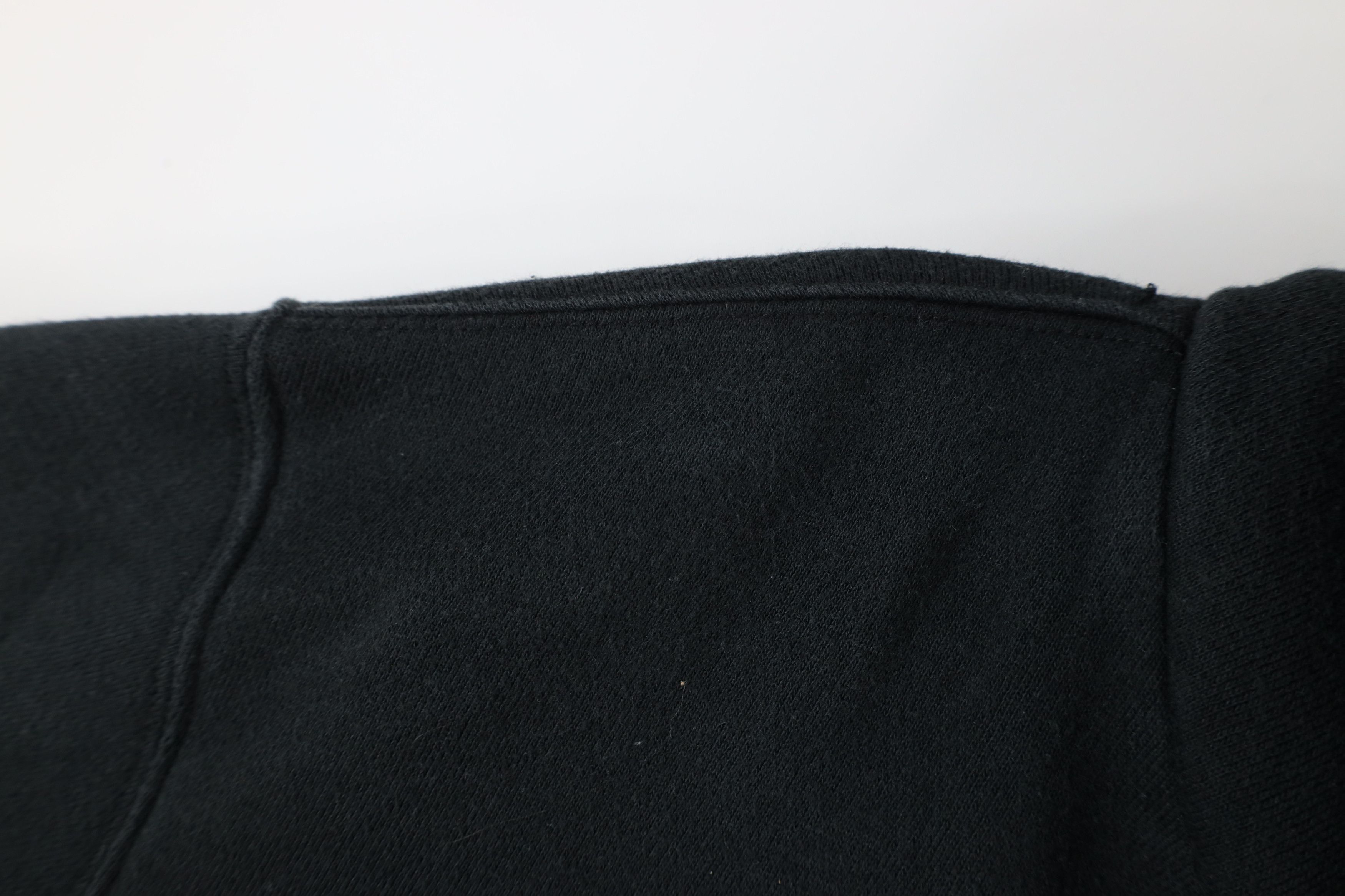 Vintage Vintage 90s Slippery Rock University Hoodie Sweatshirt Black Size US M / EU 48-50 / 2 - 9 Thumbnail
