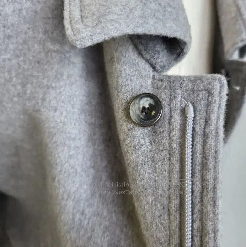 Other Lanvin Men's Wool Coat in Gray . Size US XL / EU 56 / 4 - 3 Thumbnail
