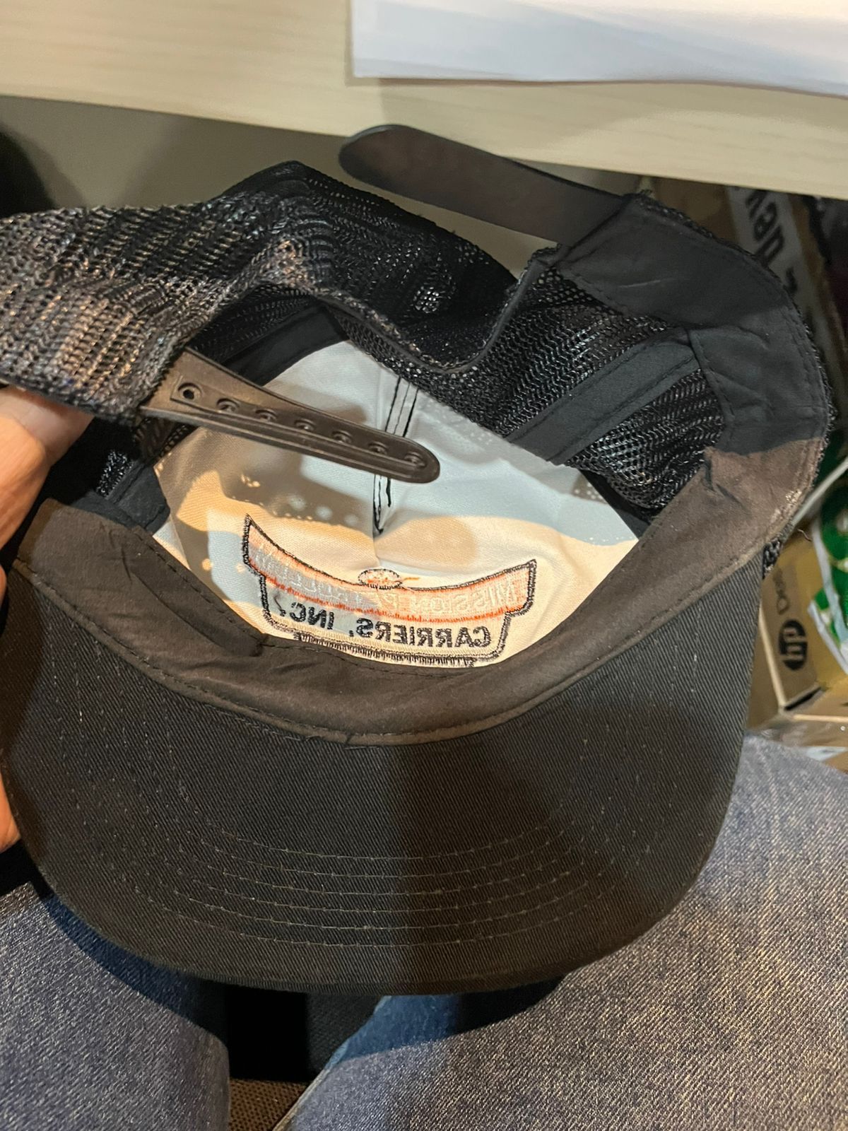 Other Trucker caps Mission Petroleum Carriers inc DUMAS Size ONE SIZE - 3 Thumbnail