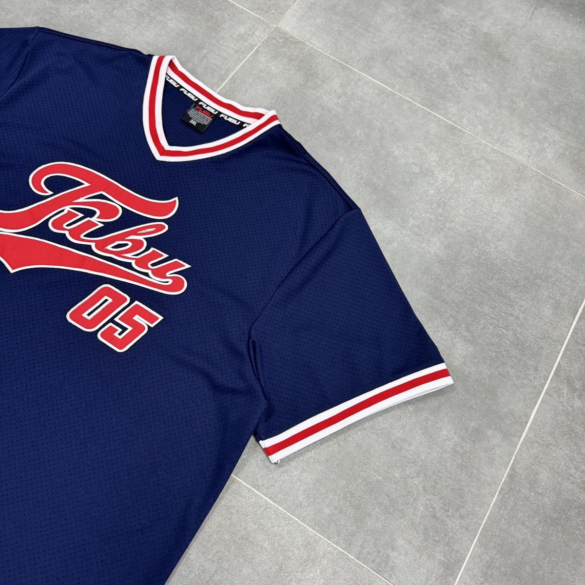 Fubu Fubu Big Logo Jersey T-Shirt Men Size 2XL Size US XXL / EU 58 / 5 - 5 Thumbnail