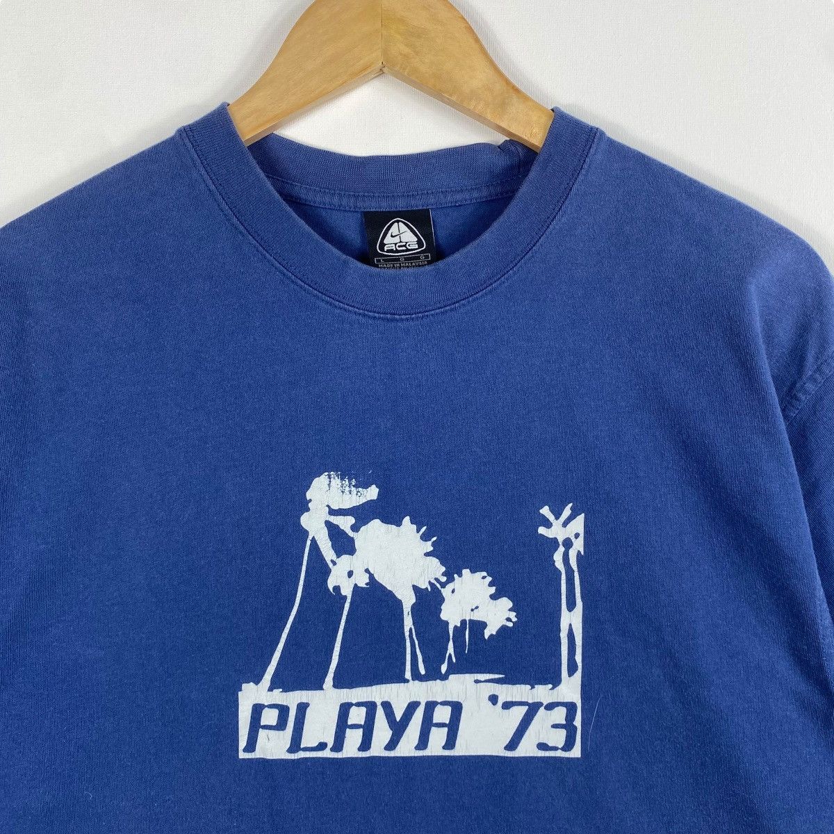 Nike ACG Vintage 00's NIKE ACG Playa '73 Graphic Tee Shirt Large Size Size US L / EU 52-54 / 3 - 2 Thumbnail