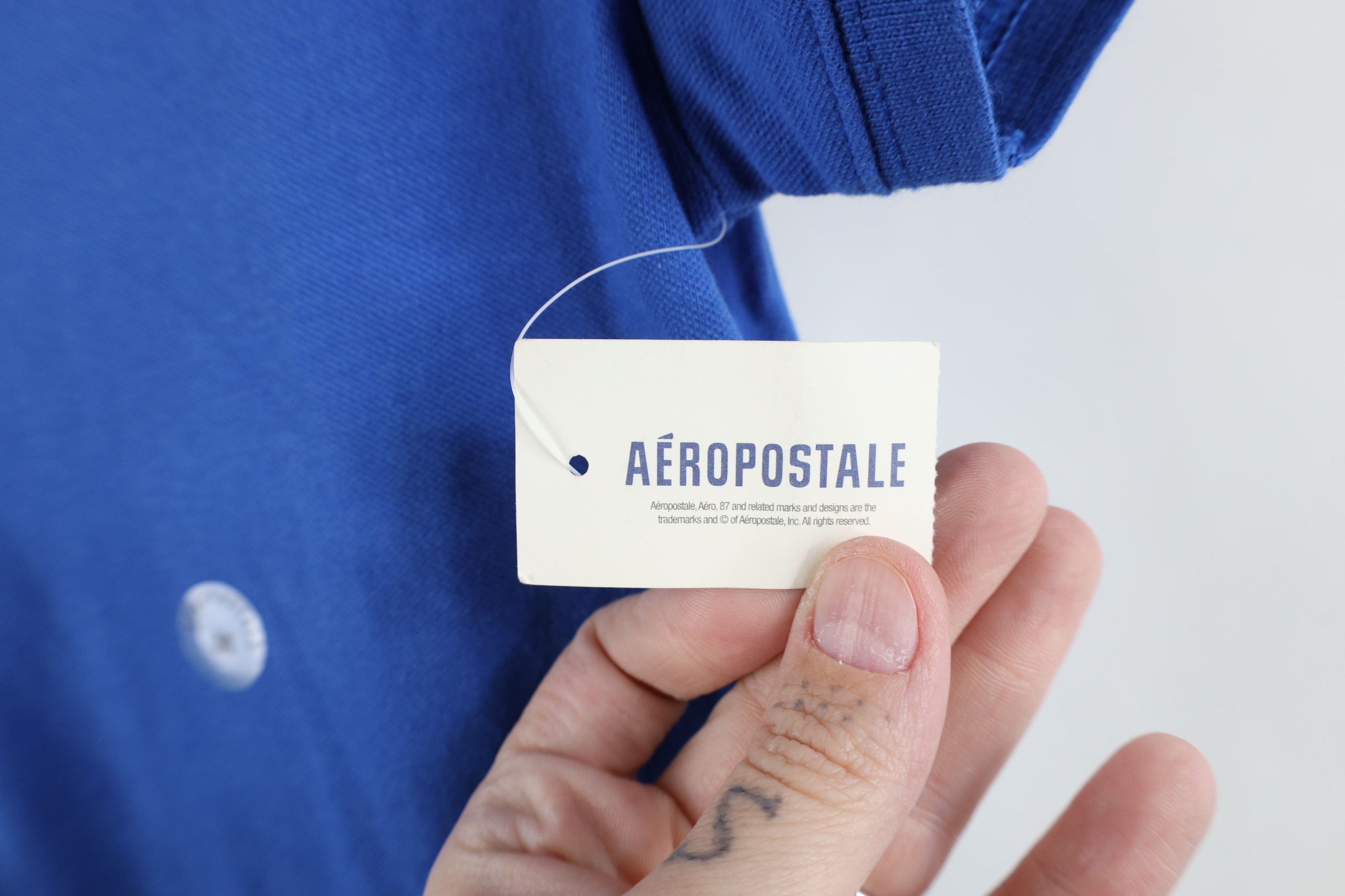 Aeropostale Deadstock Vintage Y2K Aeropostale Collared Polo Shirt Size M / US 6-8 / IT 42-44 - 4 Thumbnail