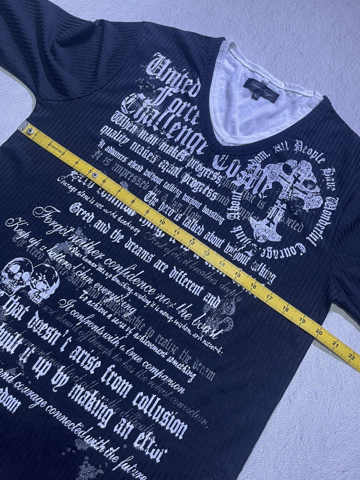 Japanese Brand Y2K TIME STEP long sleeve tshirt Size US M / EU 48-50 / 2 - 6 Thumbnail