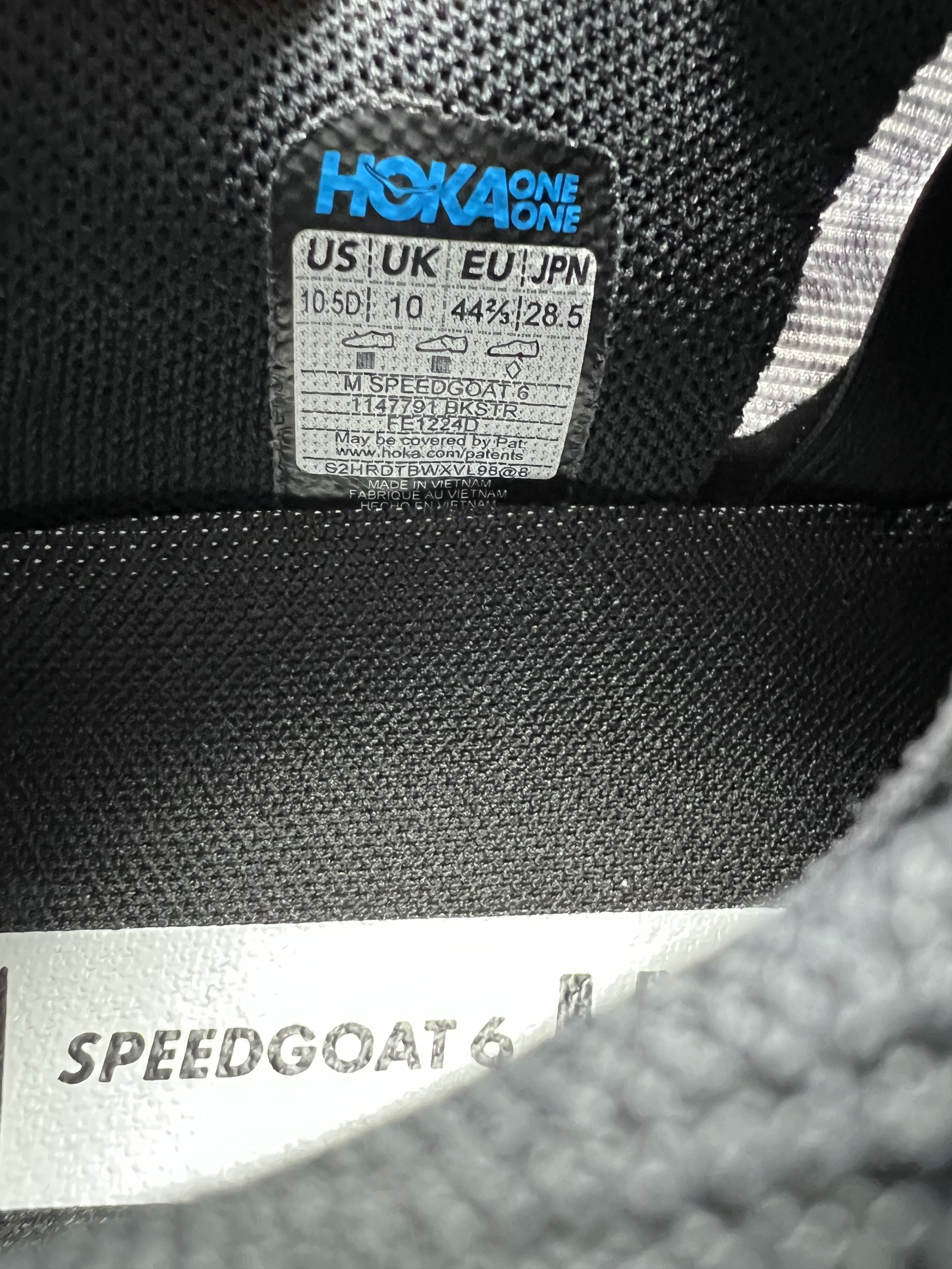 Hoka 10.5D Hoka One One Speedgoat 6 Men's Trail Running Shoes Size US 10.5 / EU 43-44 - 17 Thumbnail