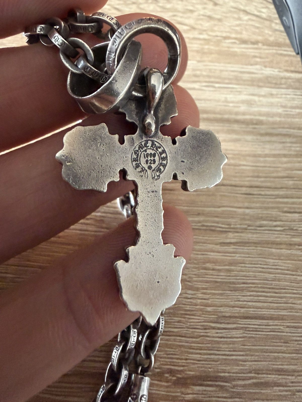 Chrome Hearts Chrome Hearts Large "XS" Filigree Pendant + paper chain Size ONE SIZE - 3 Thumbnail